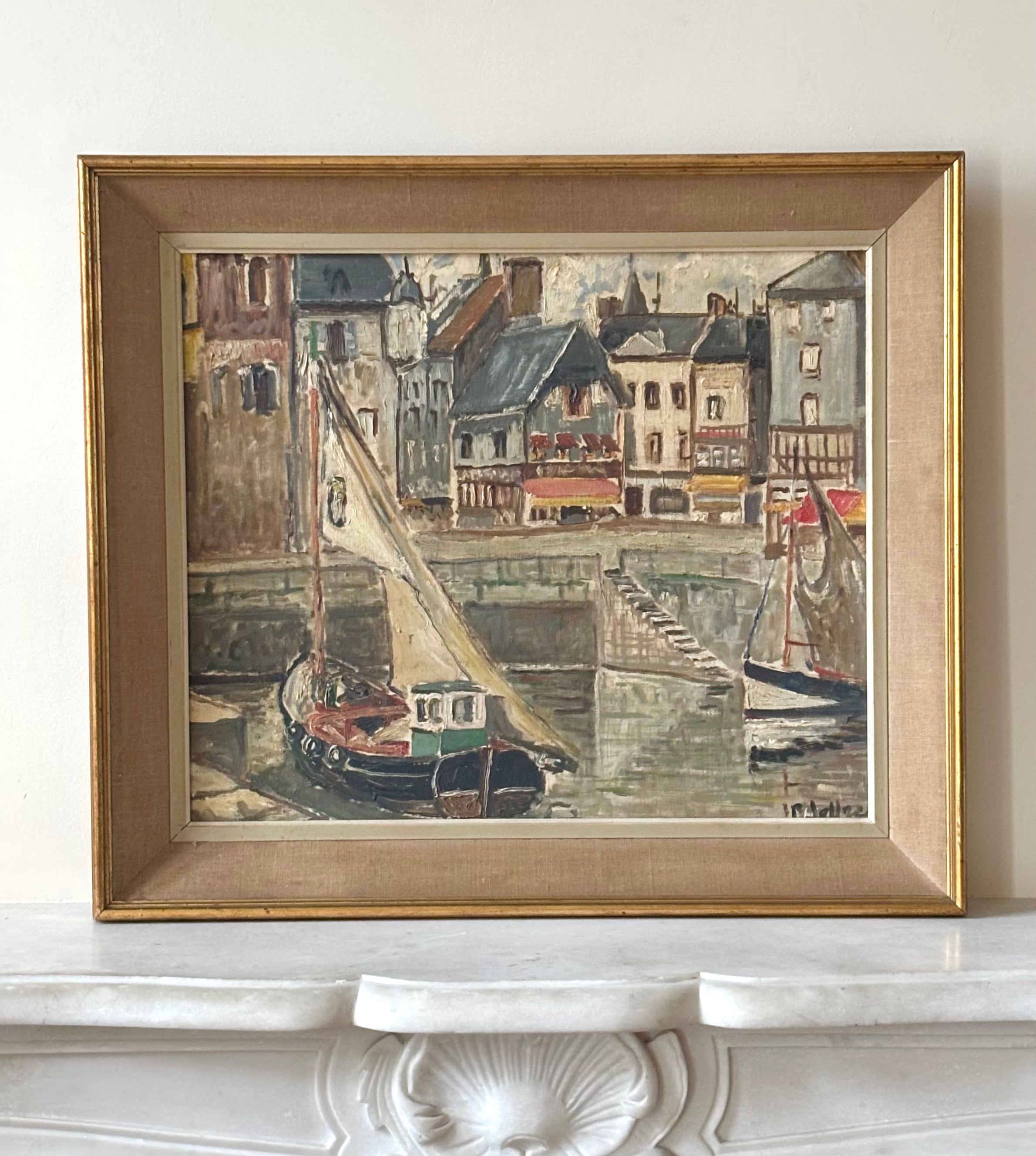 Boats in Honfleur Harbour