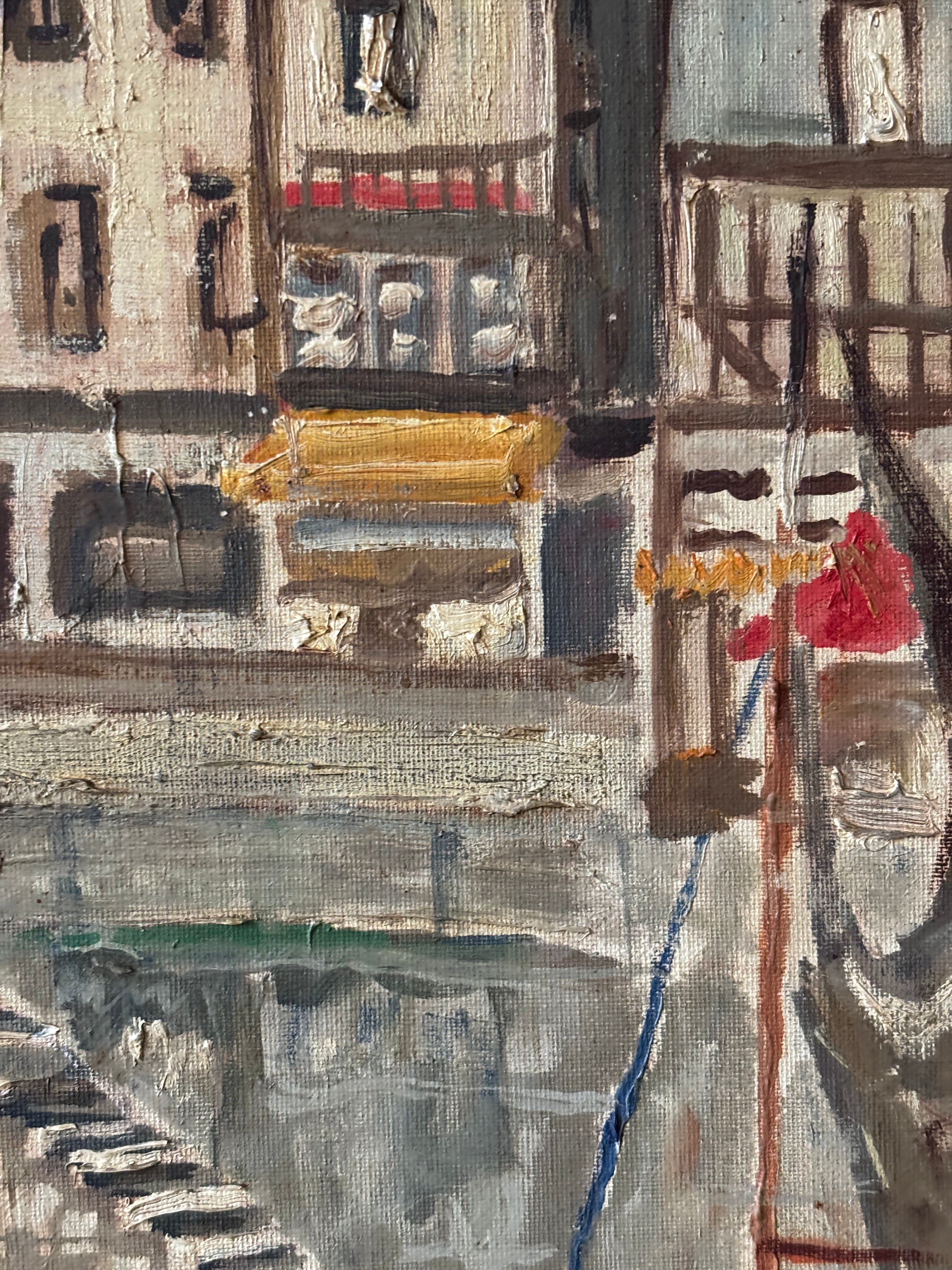 Boats in Honfleur Harbour