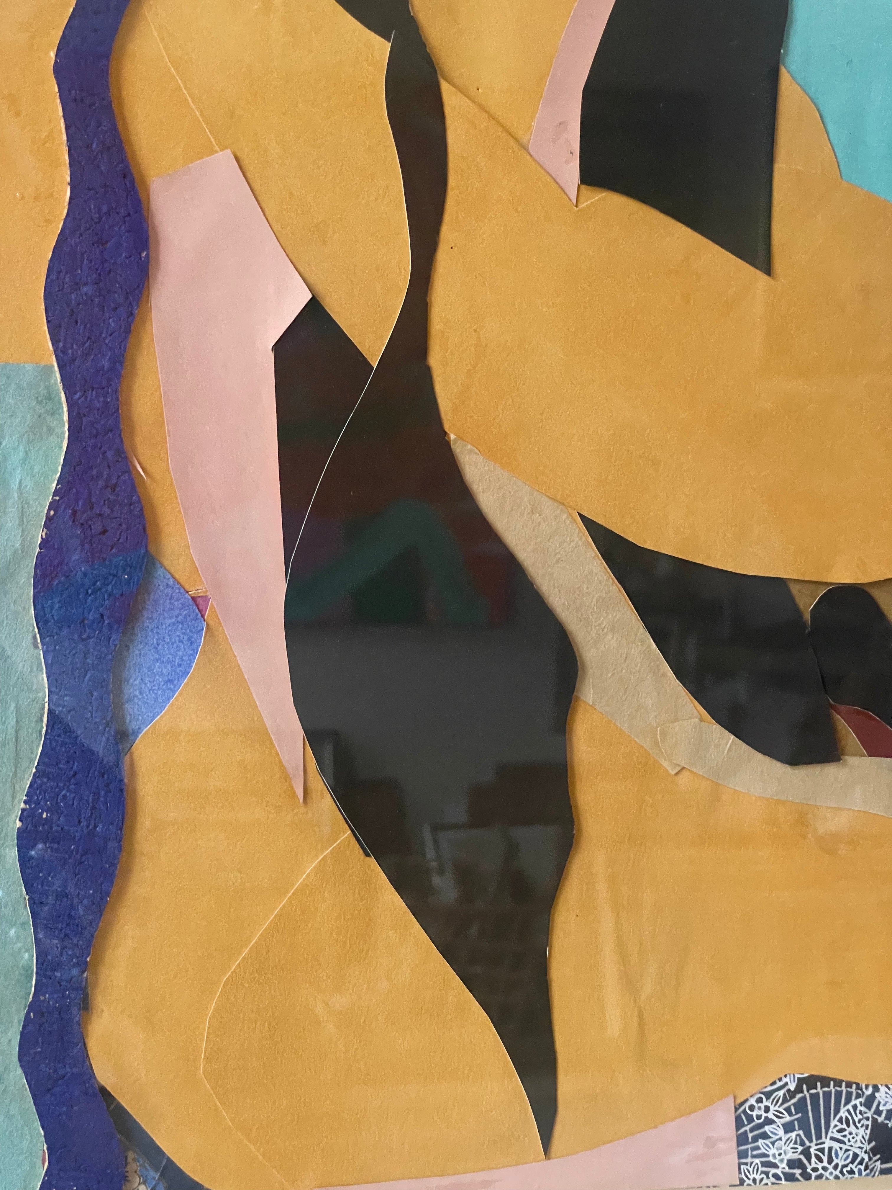 On the Beach: French Collages