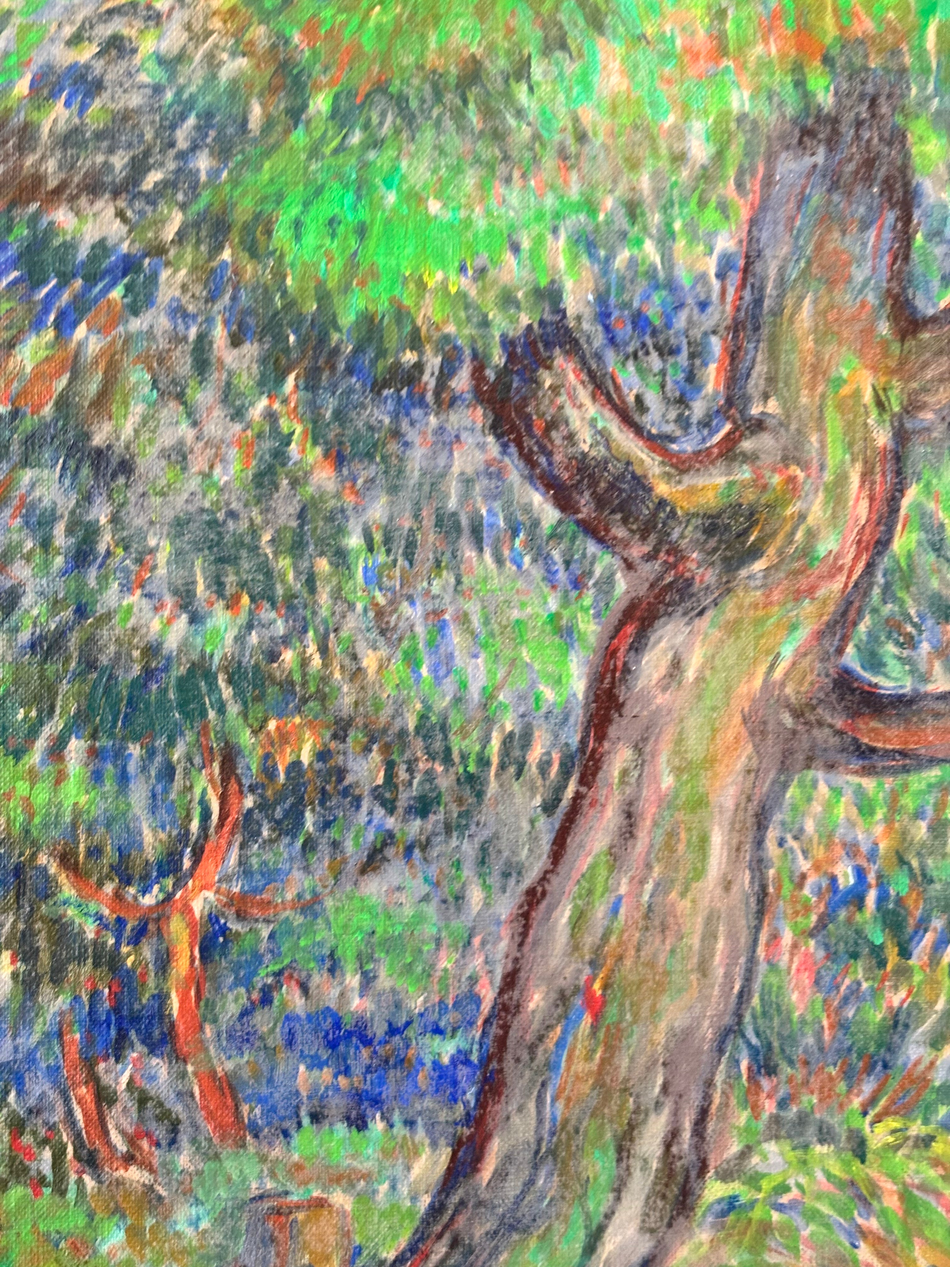 Footbridge in the Forest