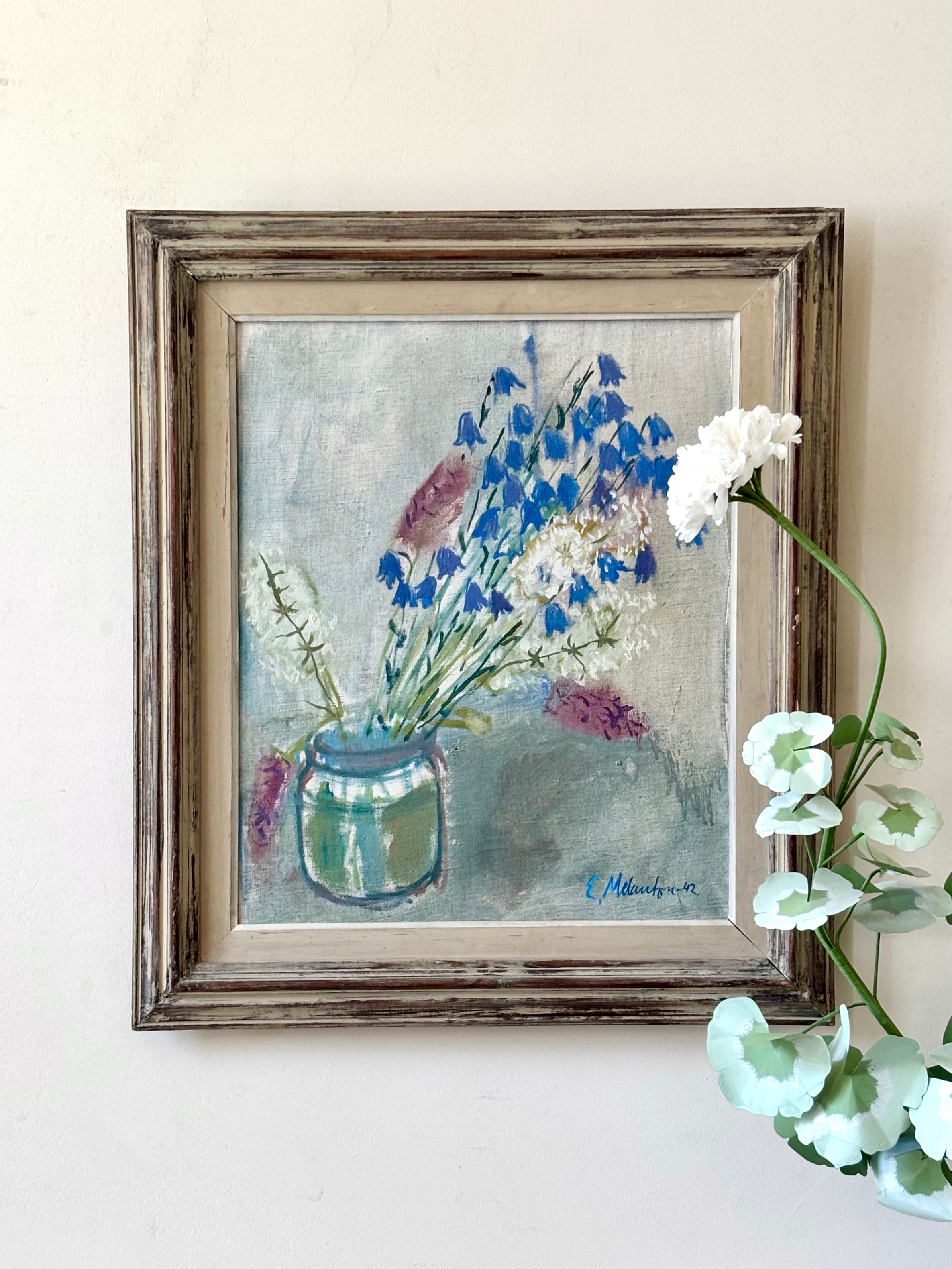 Spring Flowers in a Jar