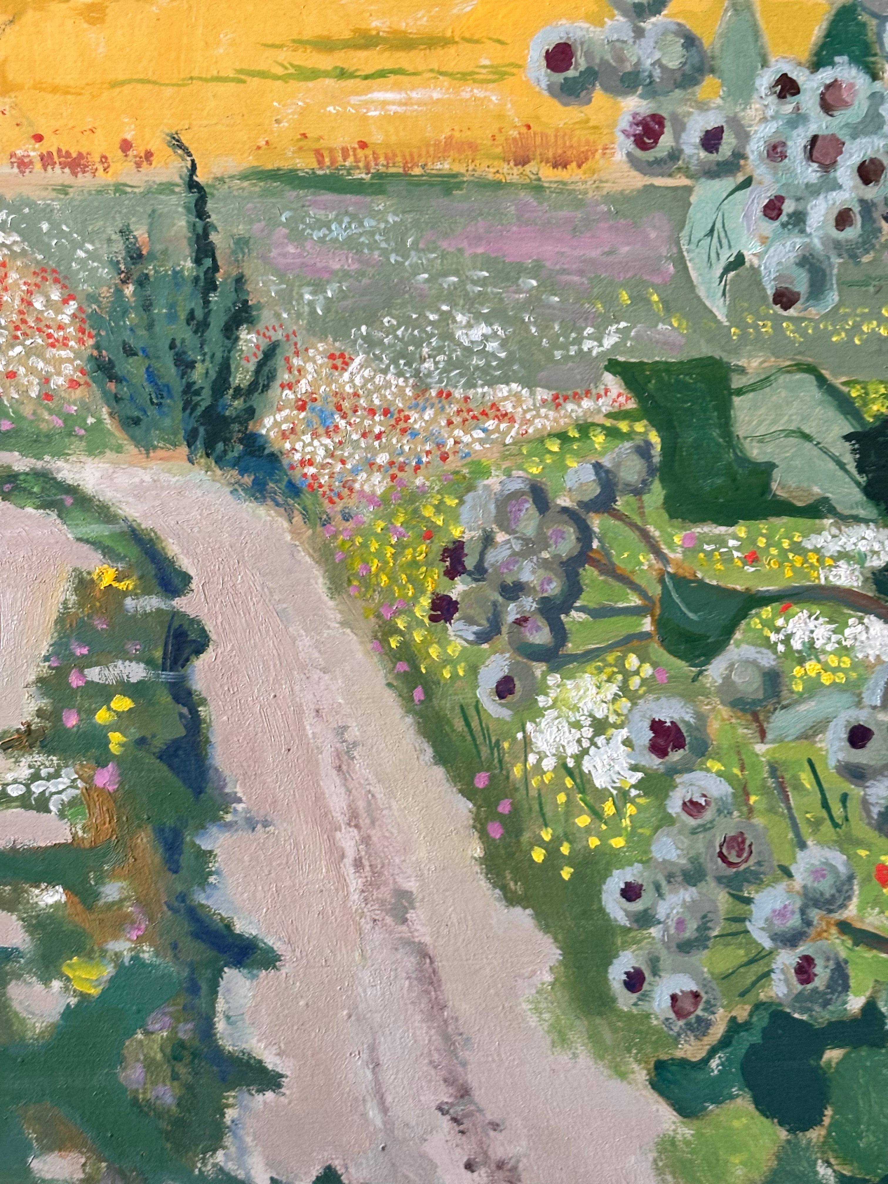 Track into the Fields