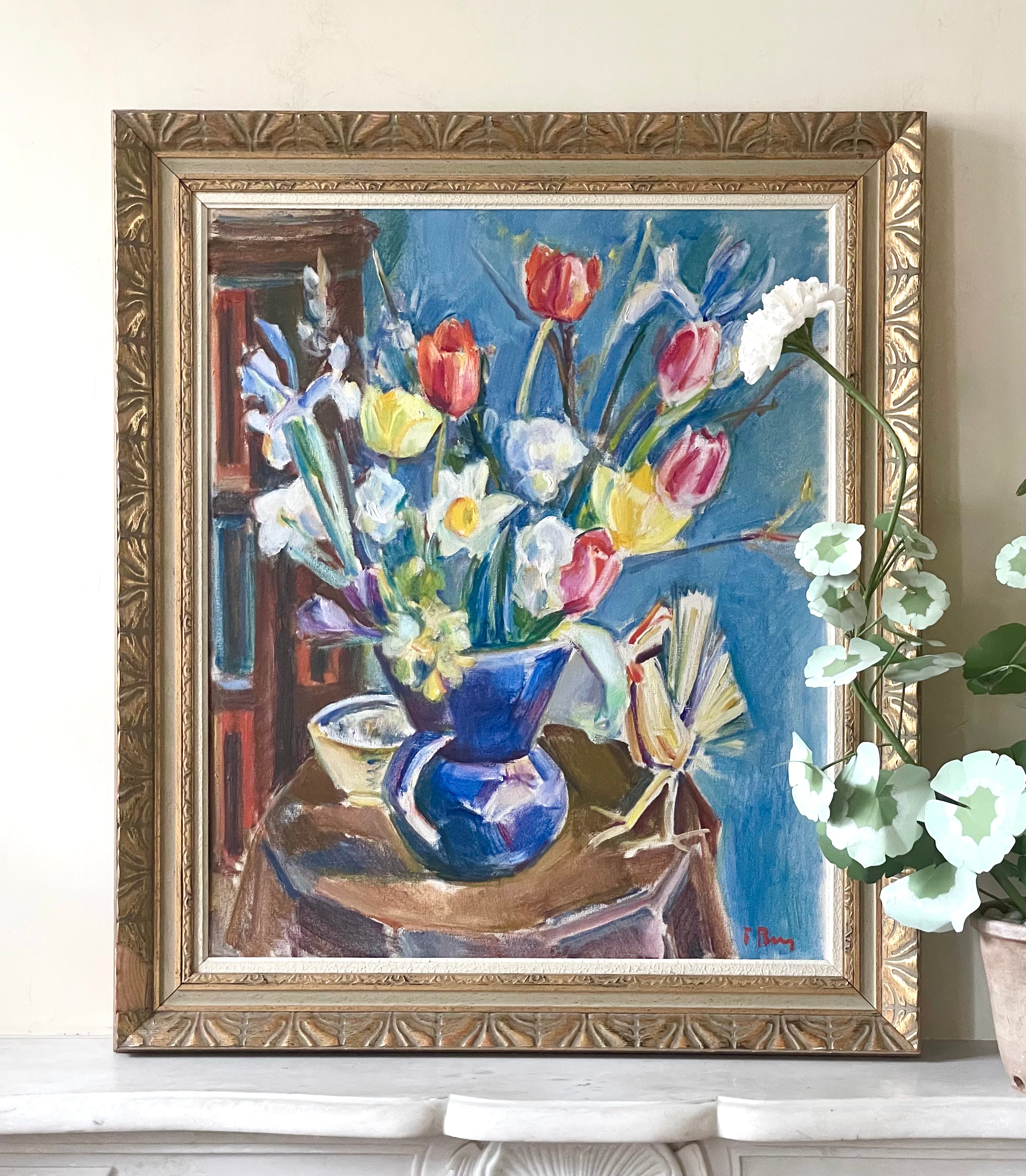 Spring Floral with Chick