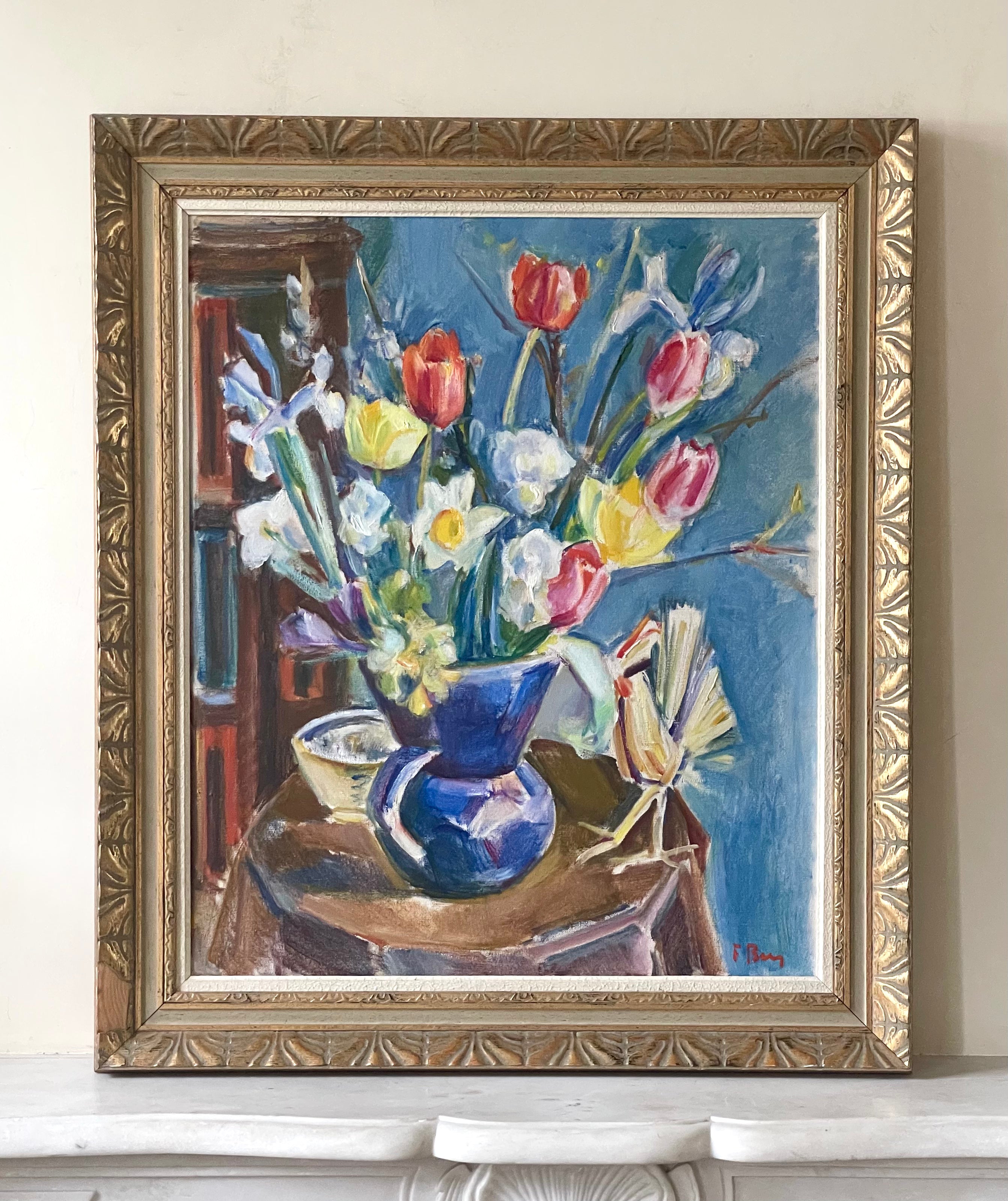 Spring Floral with Chick