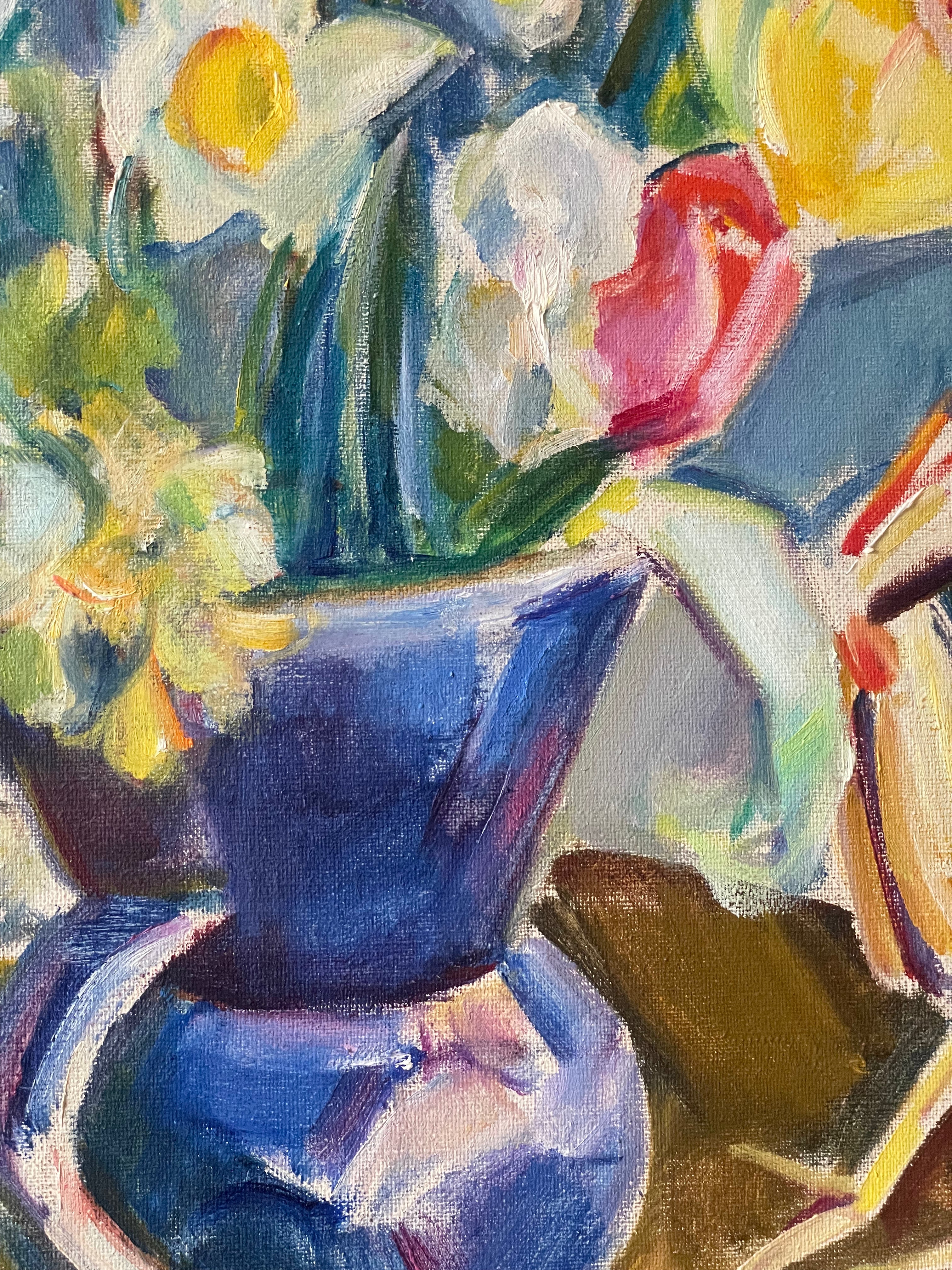 Spring Floral with Chick