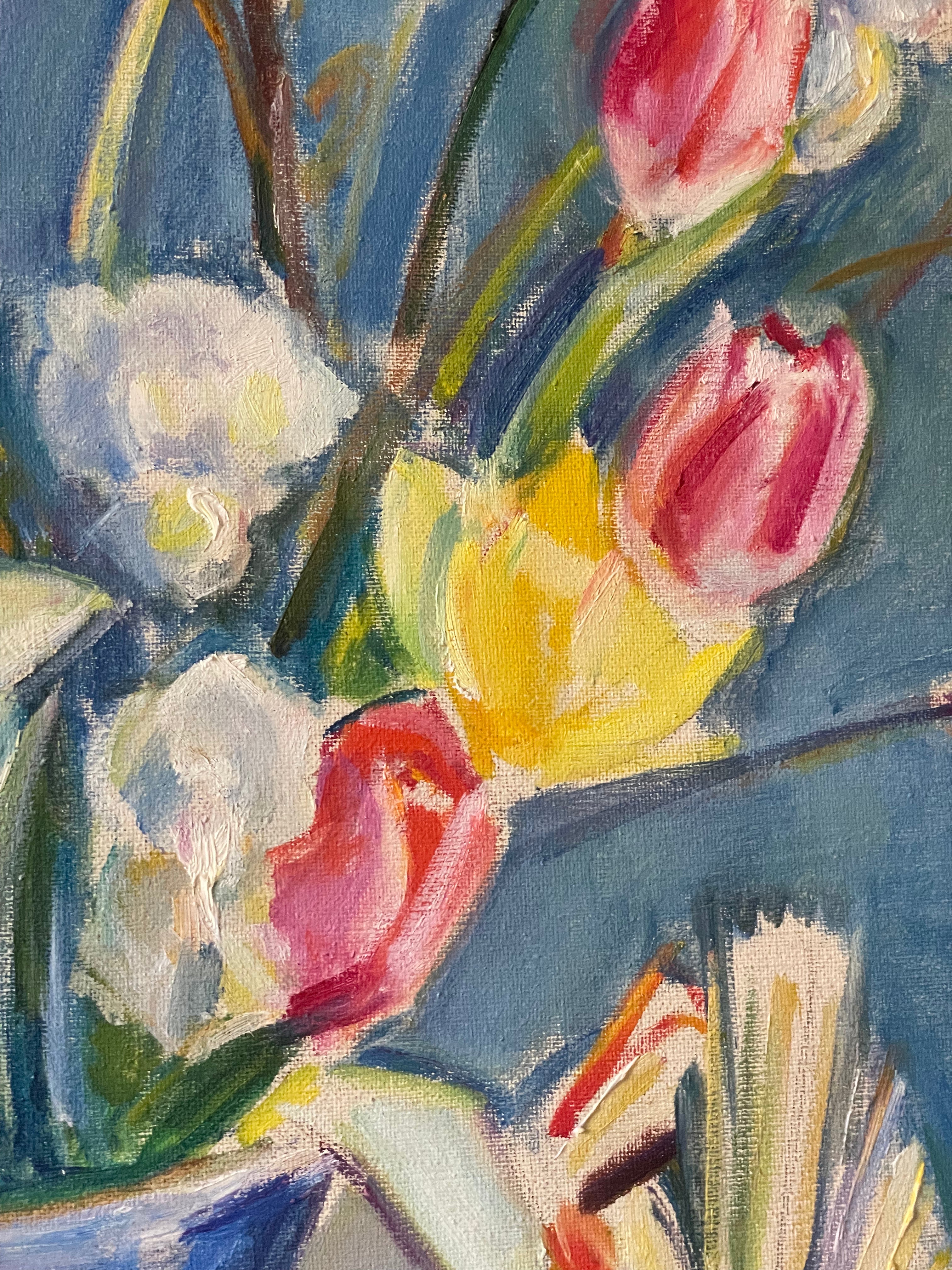 Spring Floral with Chick