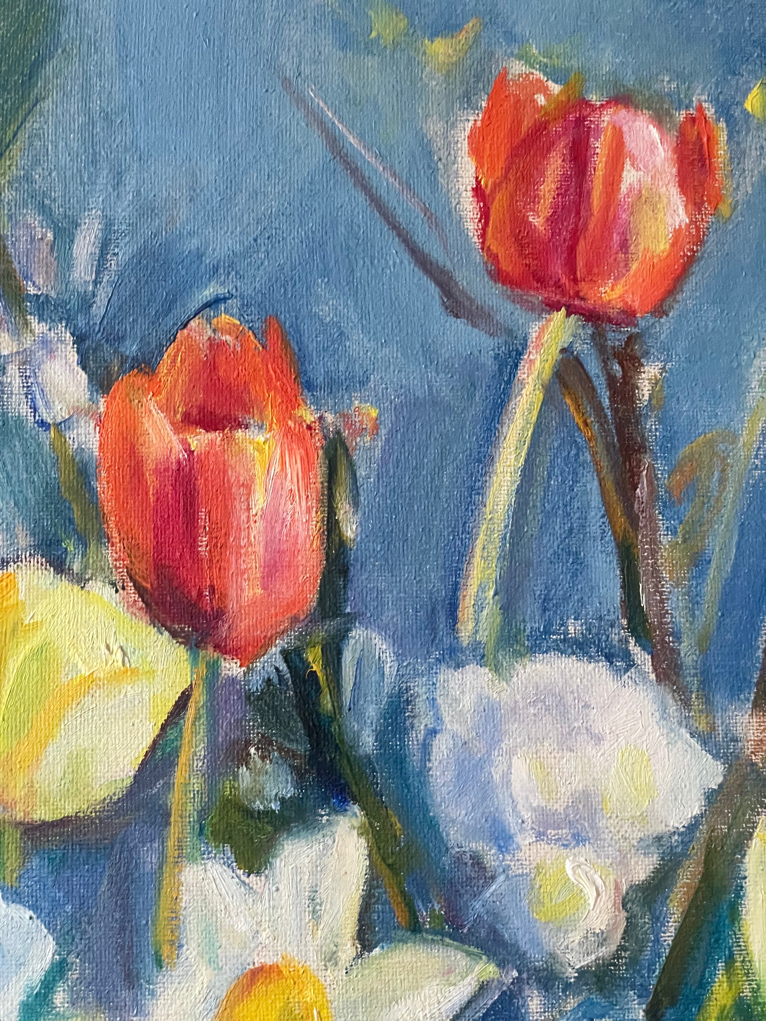 Spring Floral with Chick