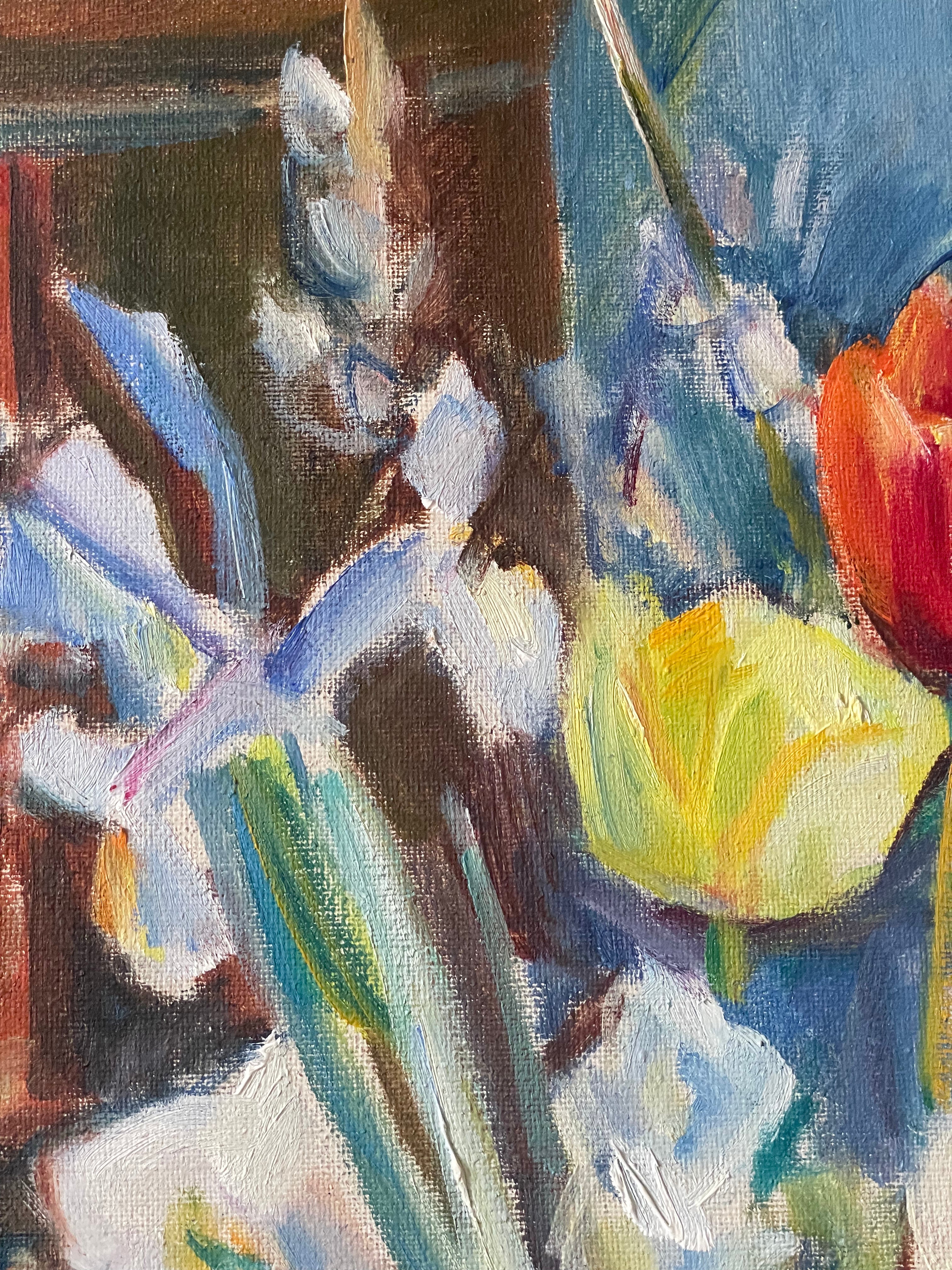 Spring Floral with Chick