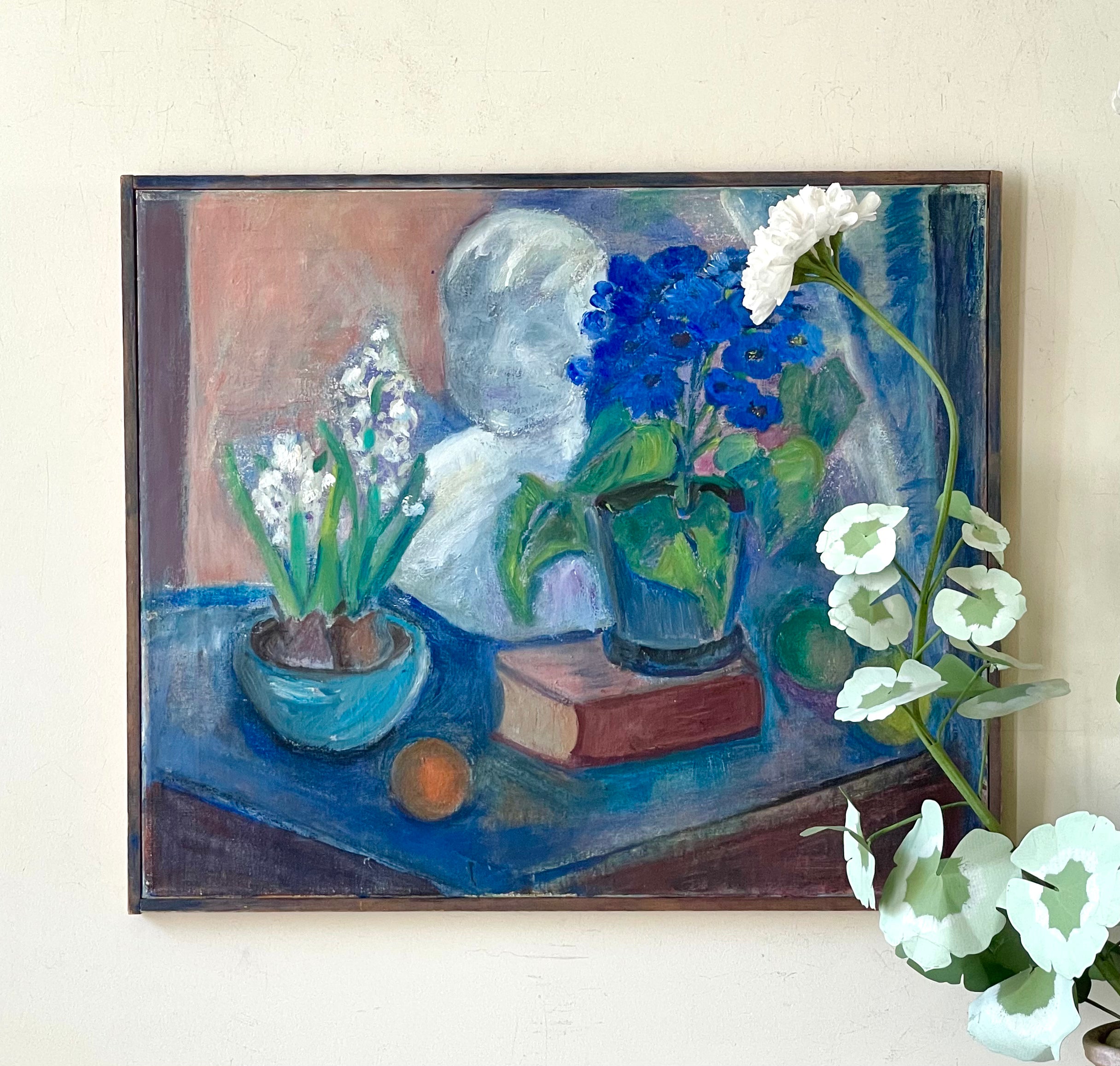 Still Life with Portrait Bust