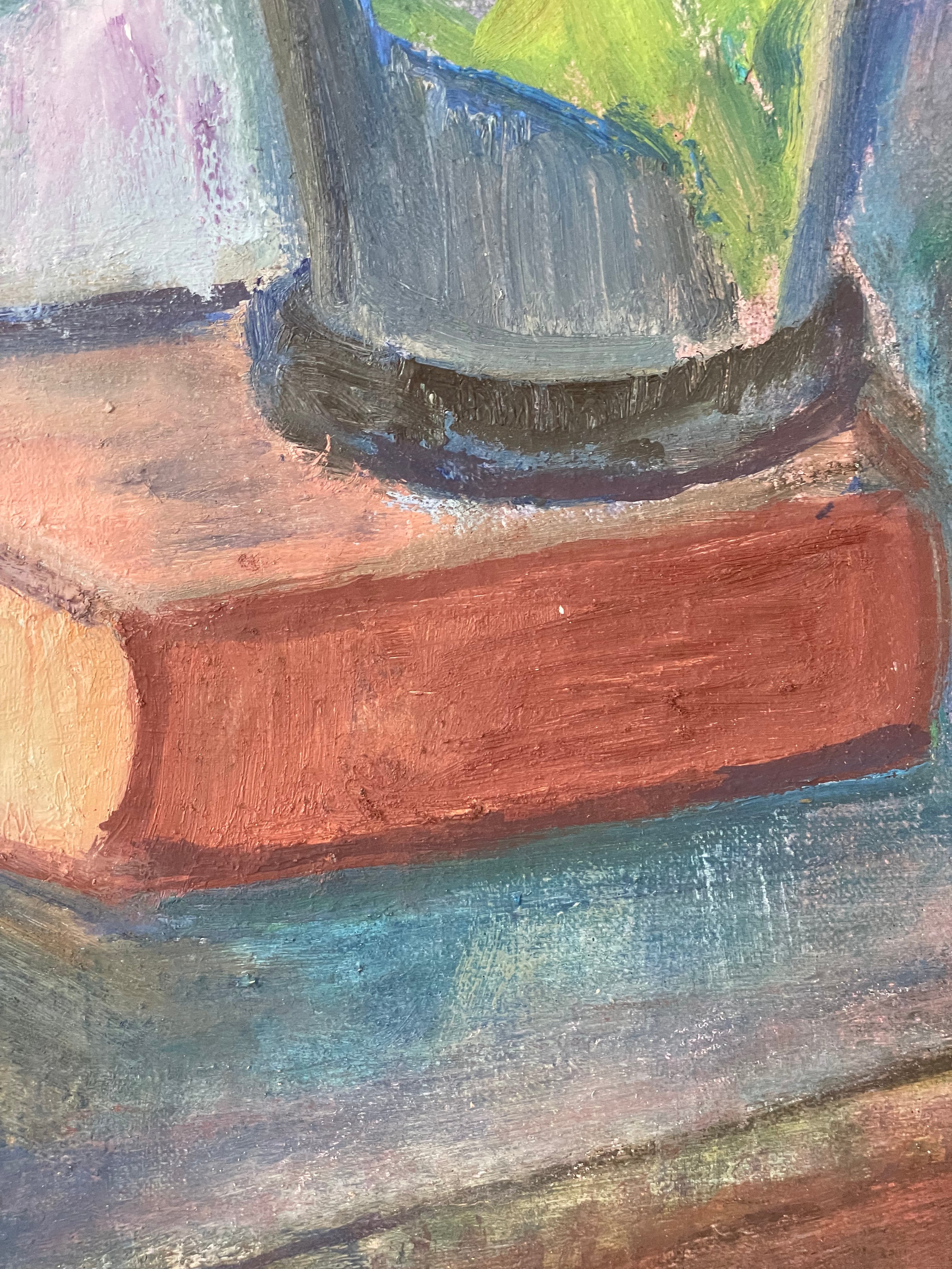 Still Life with Portrait Bust
