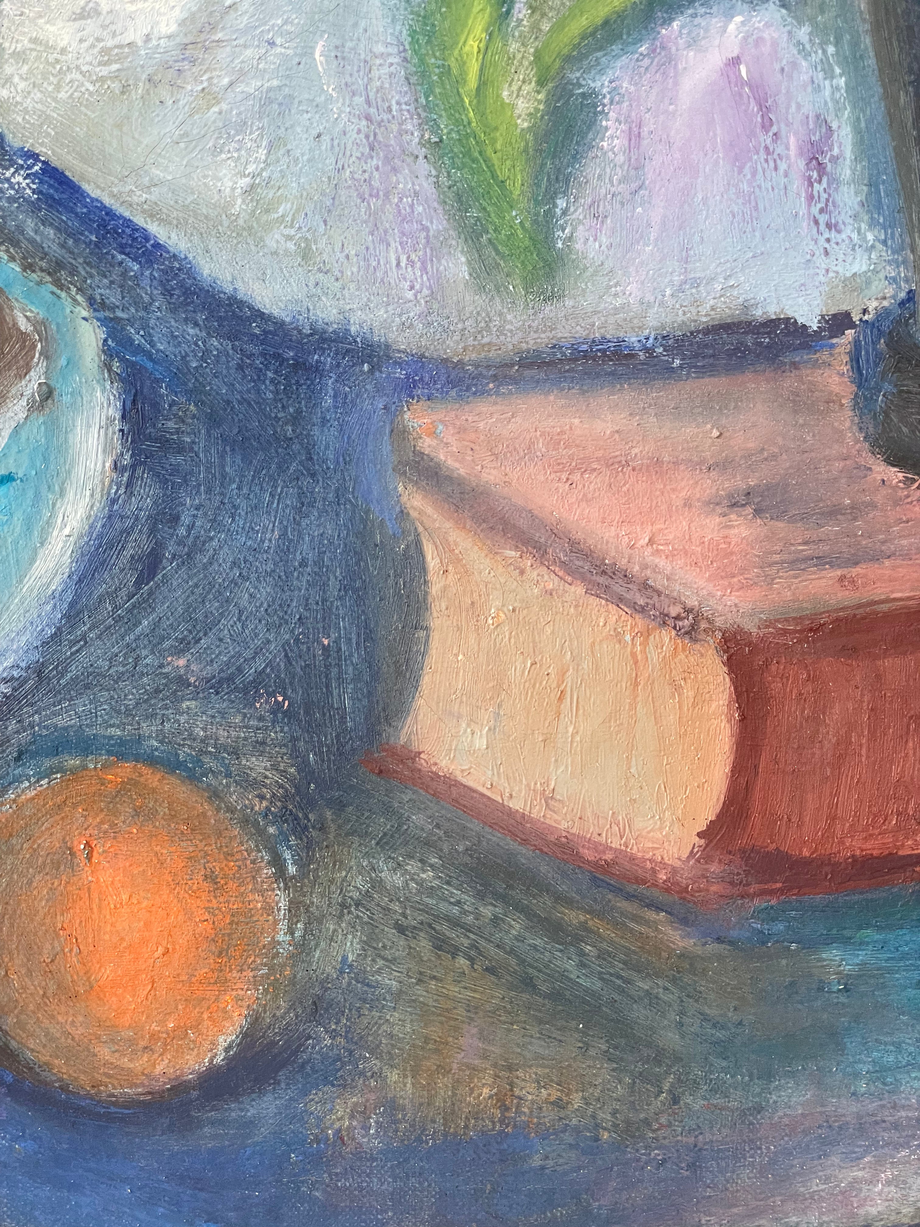 Still Life with Portrait Bust