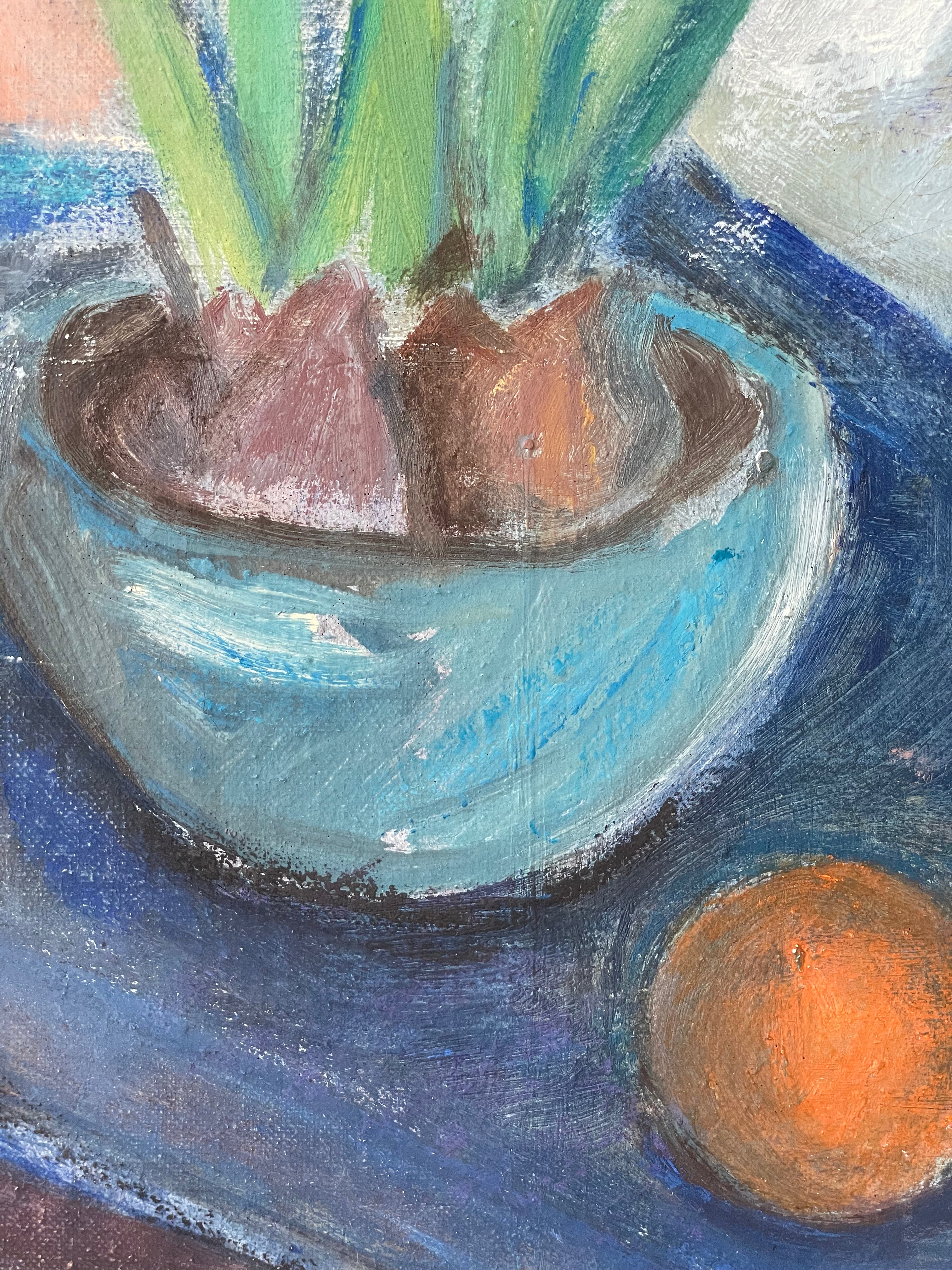 Still Life with Portrait Bust
