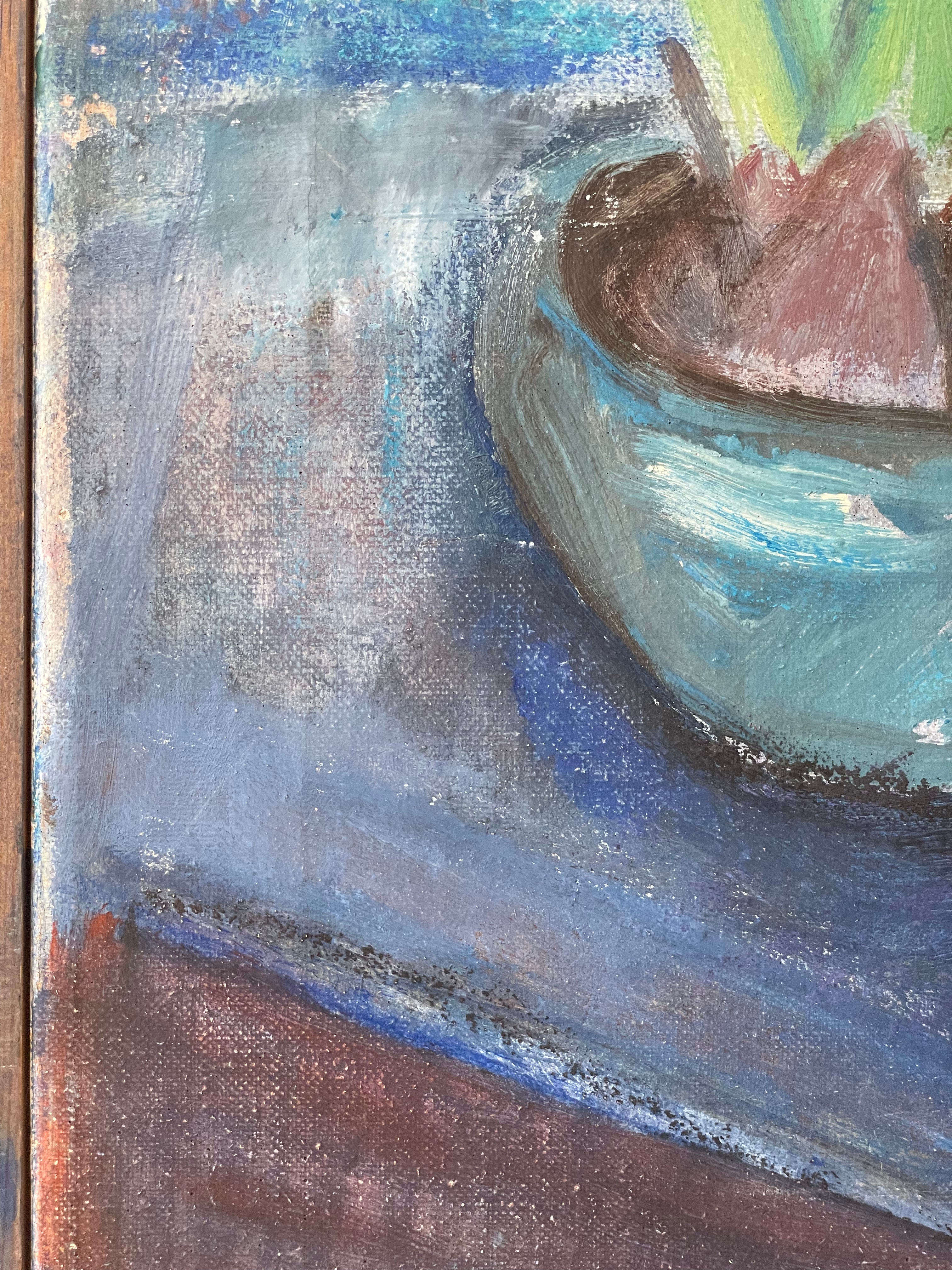 Still Life with Portrait Bust