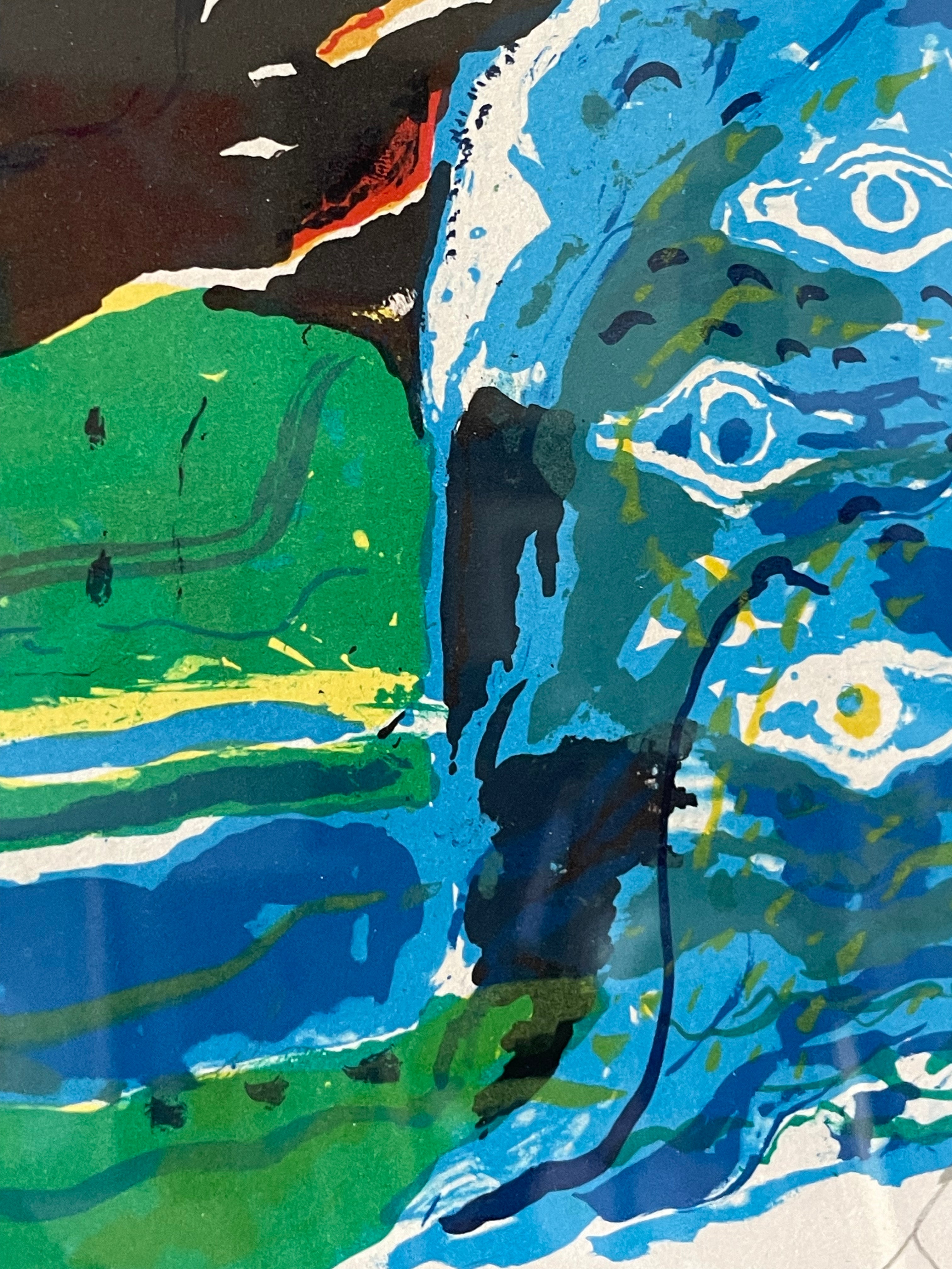 Blue Abstract