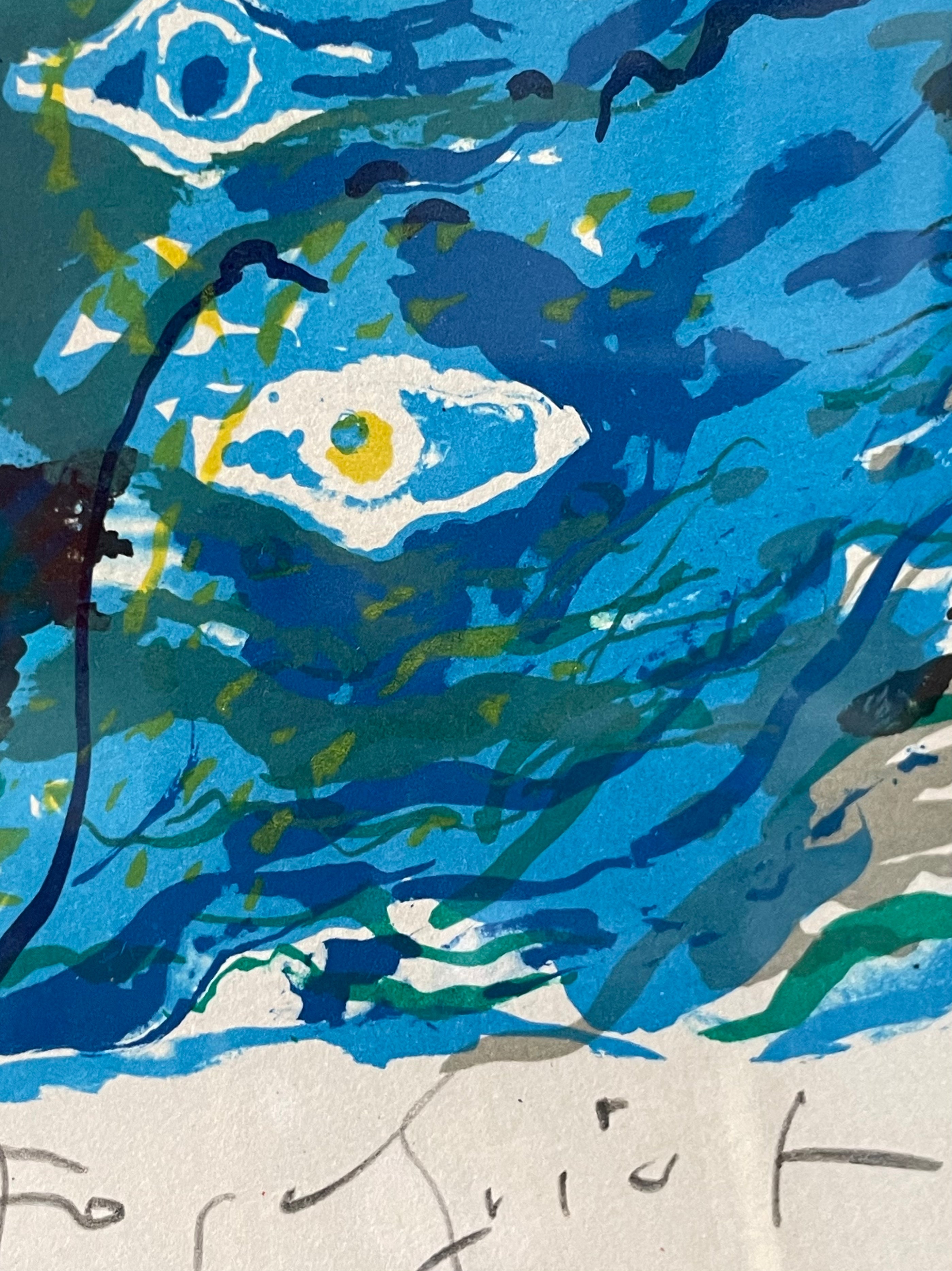 Blue Abstract