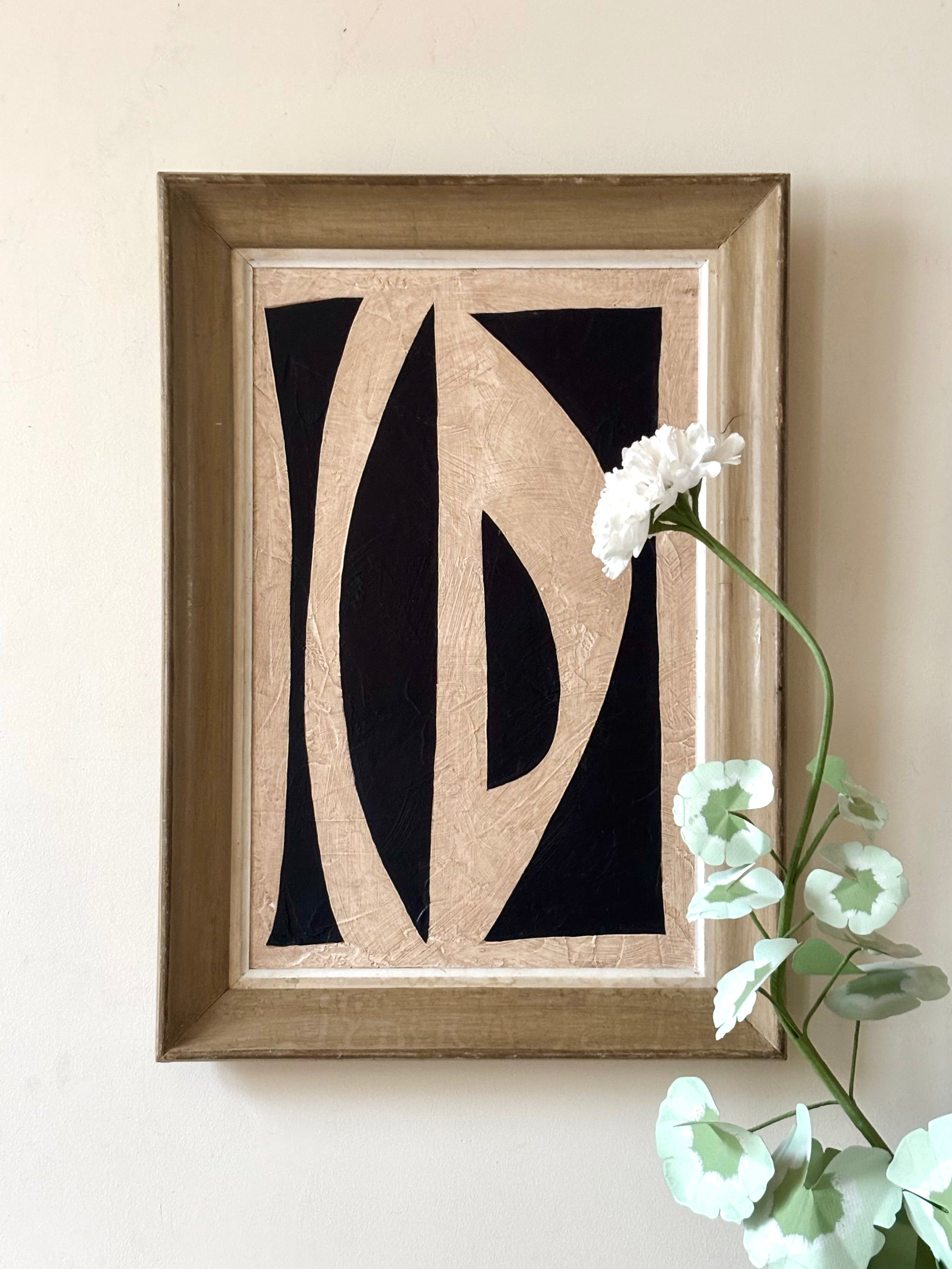 Black and White Abstract 2 RESERVED PLEASE EMAIL FOR WAITLIST