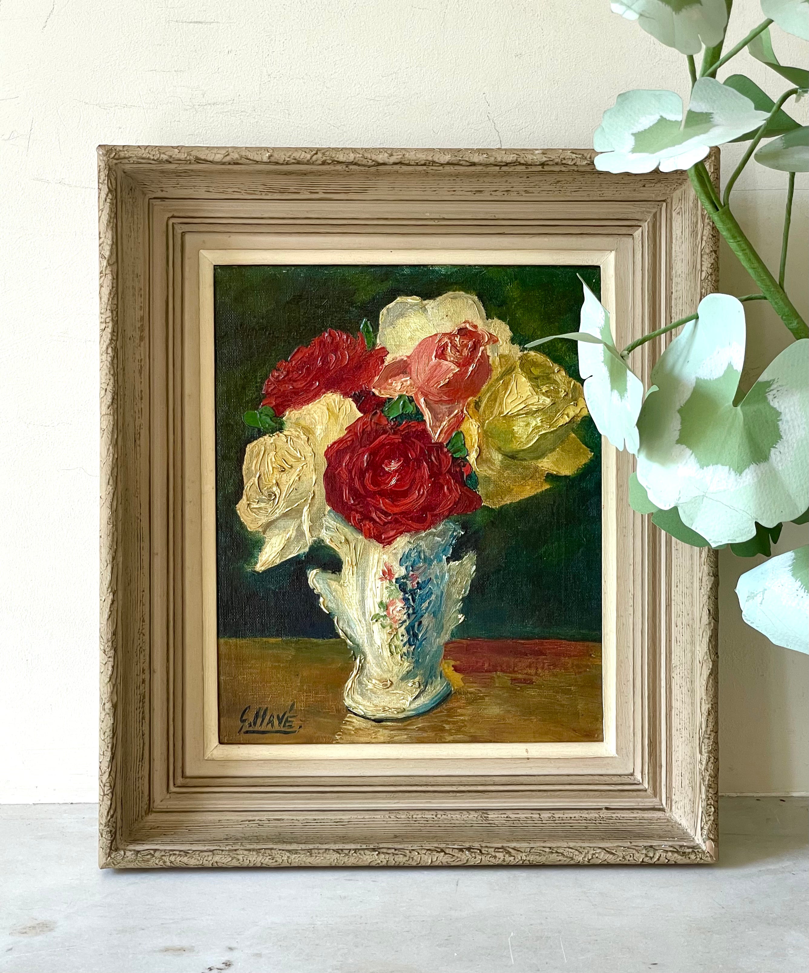 Roses in an Antique Vase