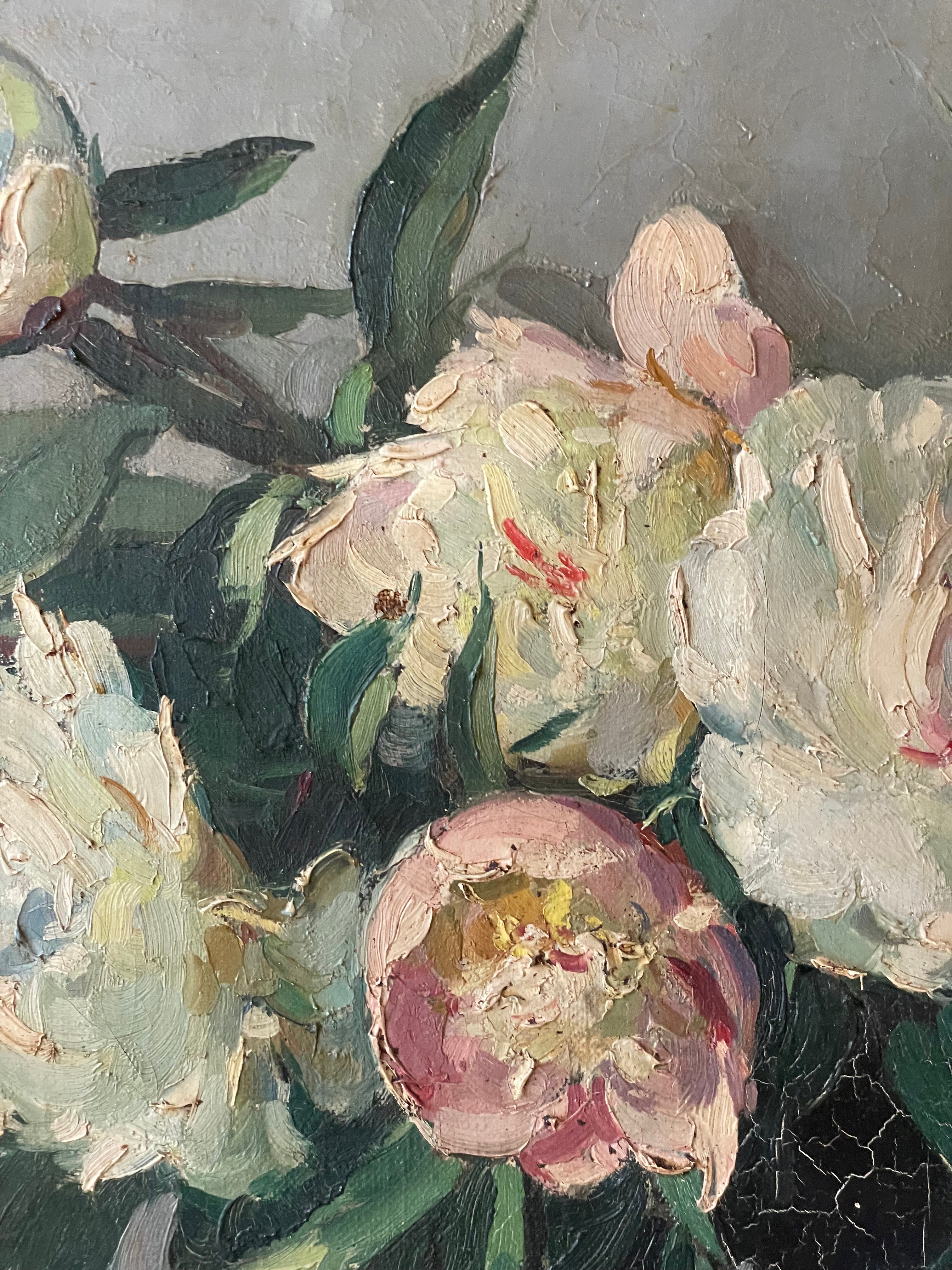 Pink and White Peonies ON HOLD PLEASE EMAIL FOR WAITLIST