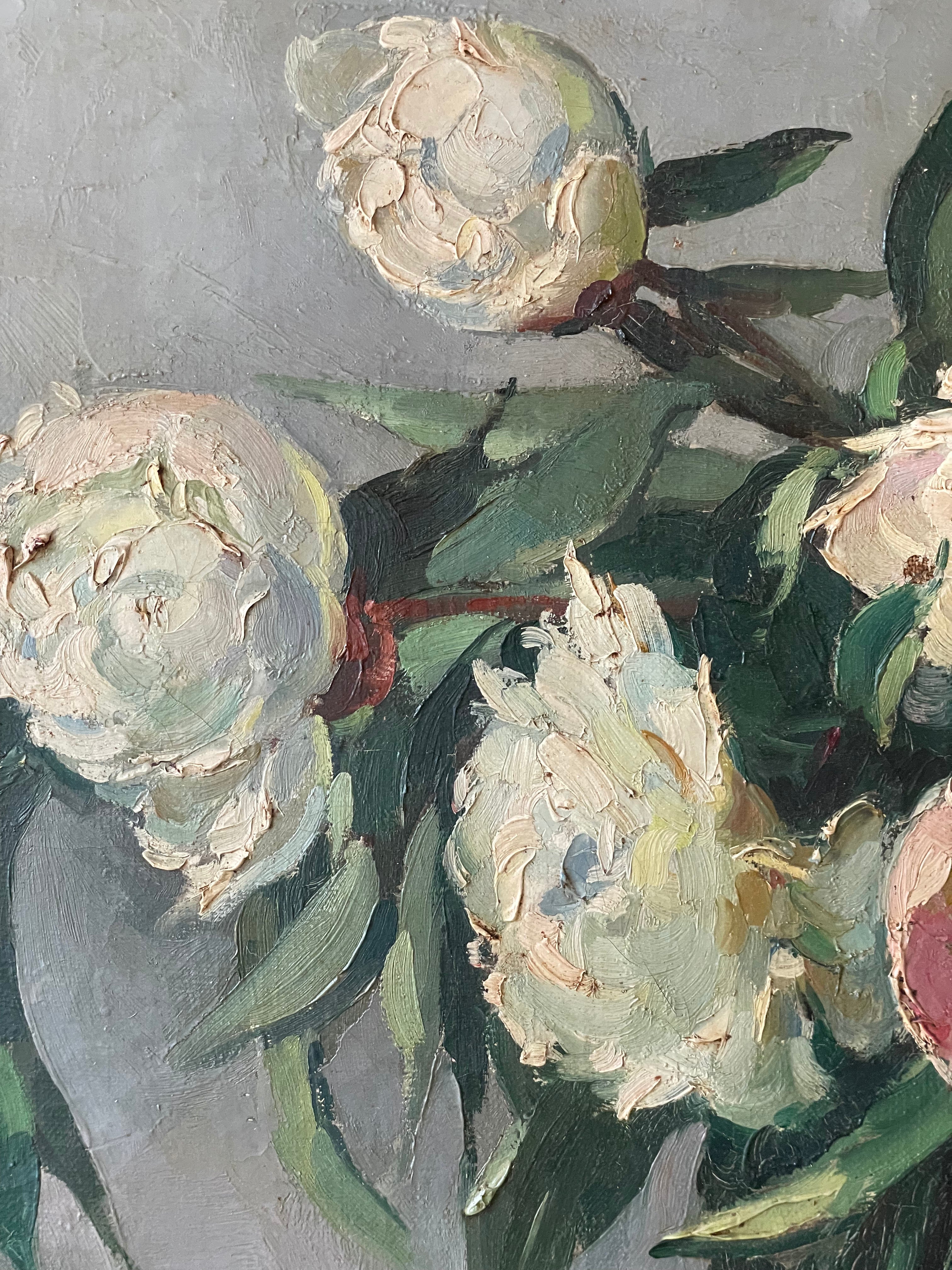 Pink and White Peonies ON HOLD PLEASE EMAIL FOR WAITLIST