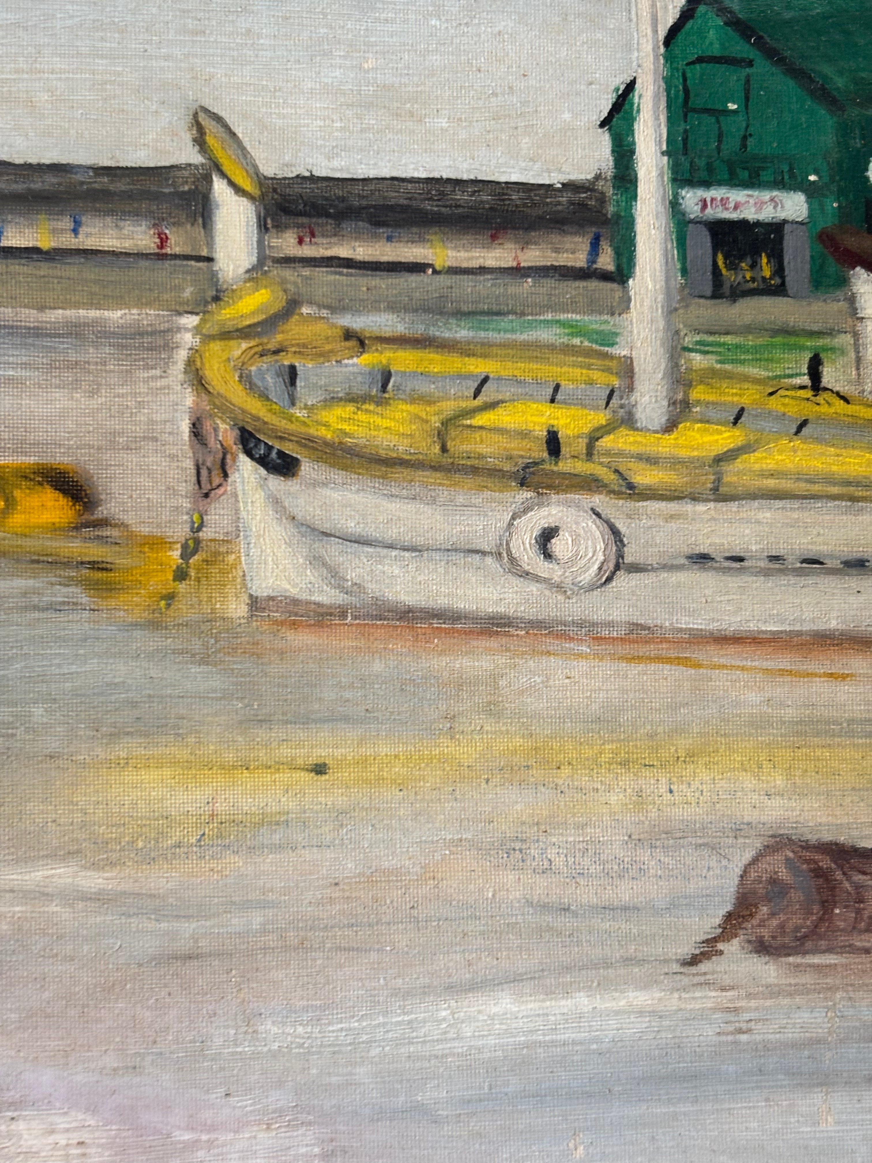 Ship in the Harbour