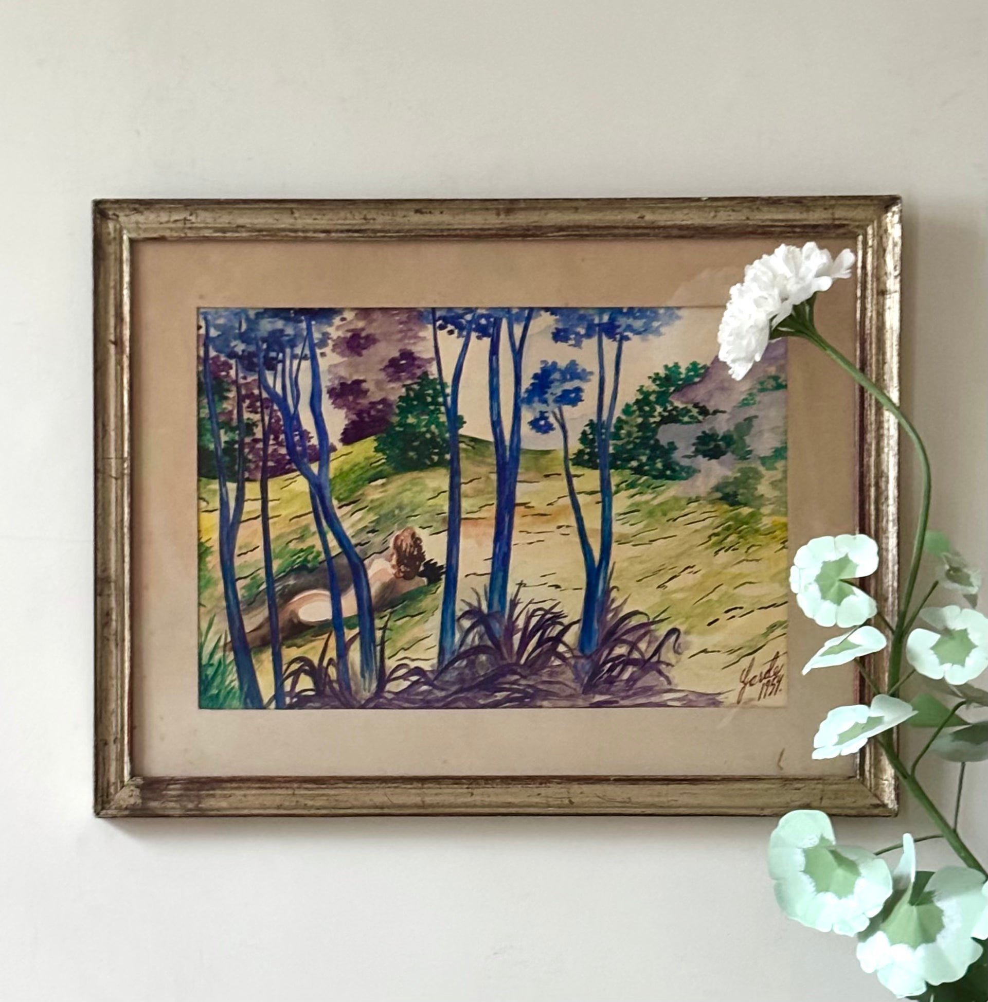 Woman in the Woodland