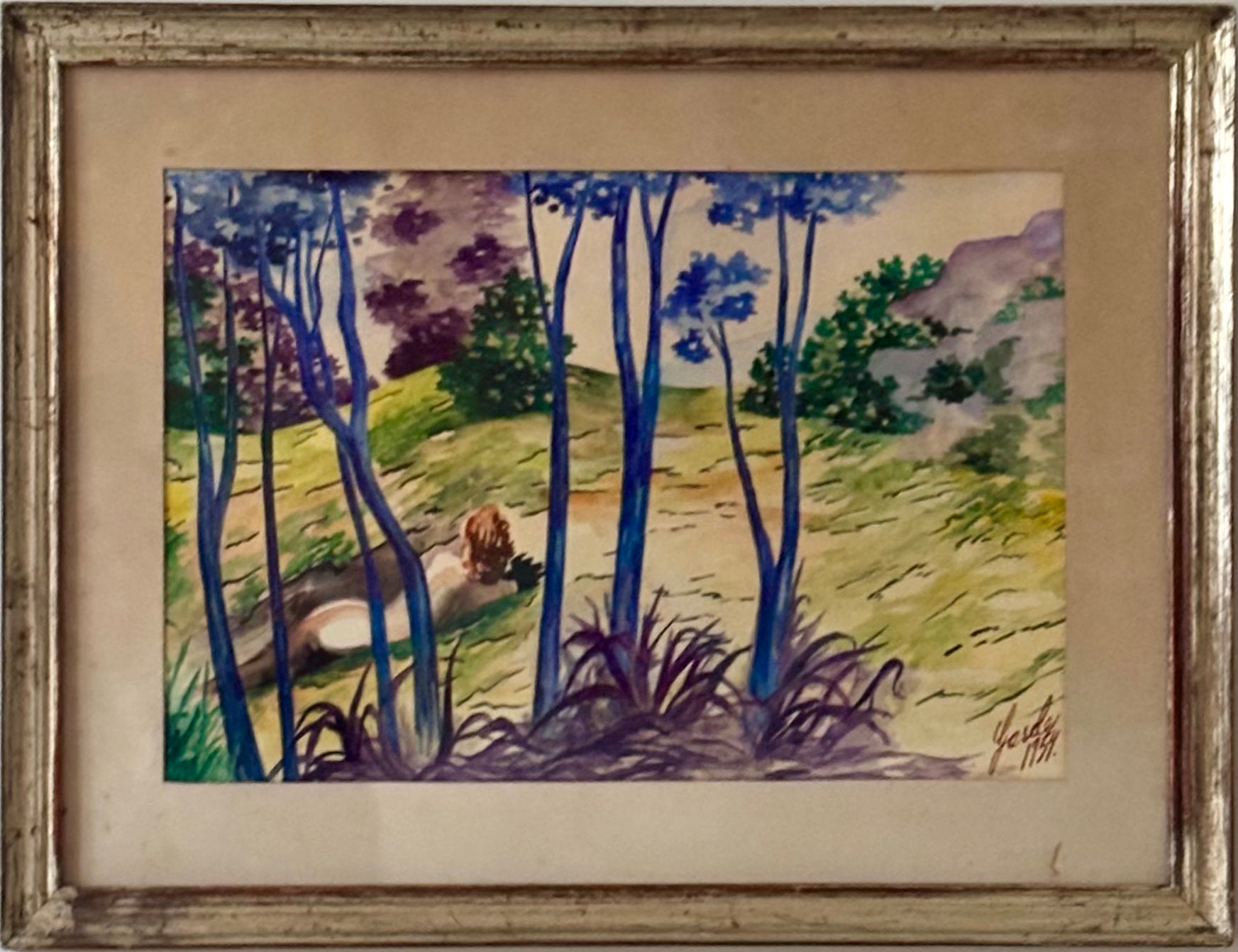 Woman in the Woodland