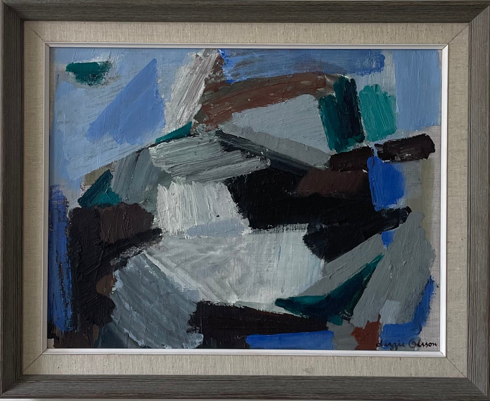 Abstract in Blue