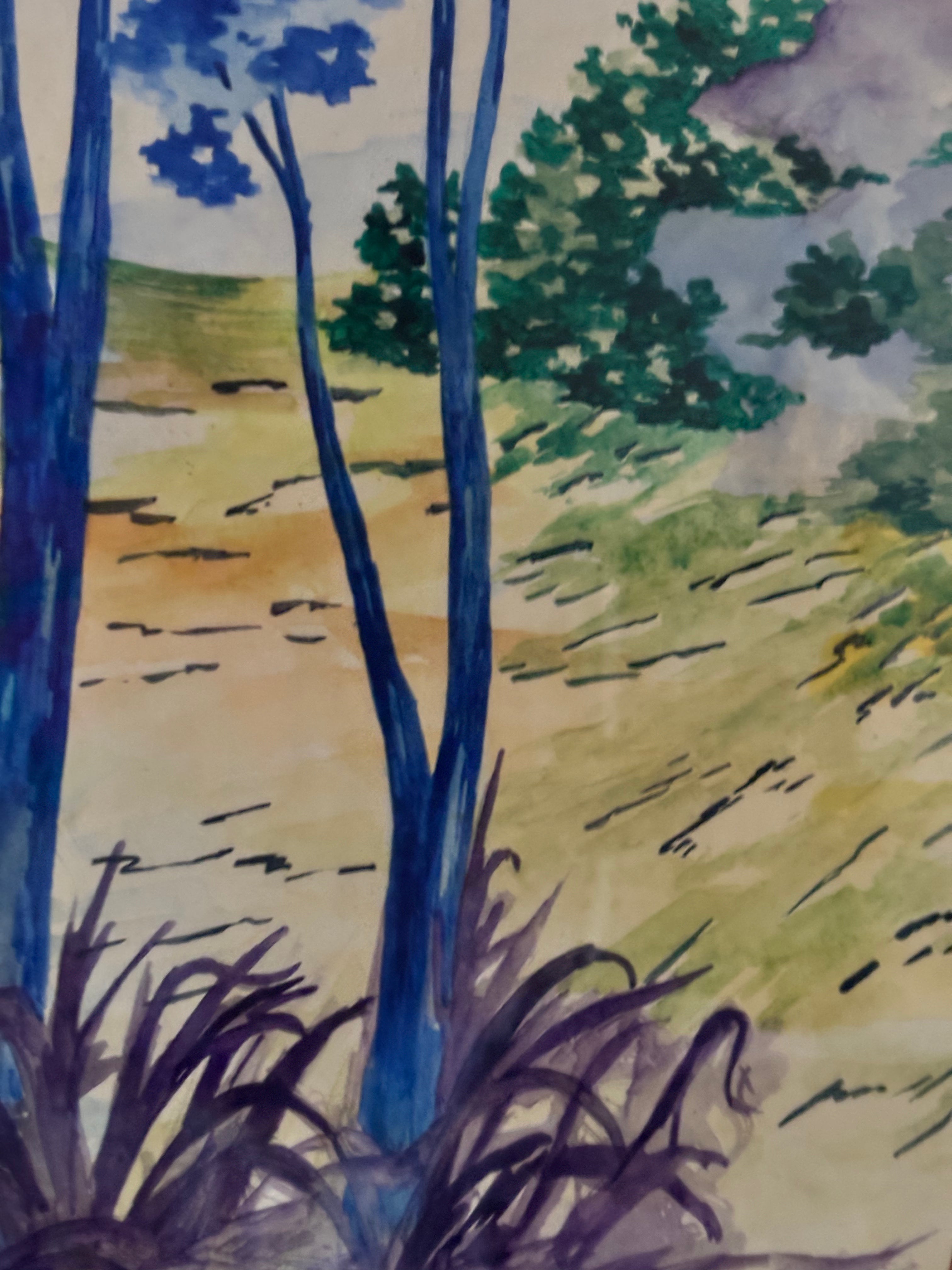 Woman in the Woodland