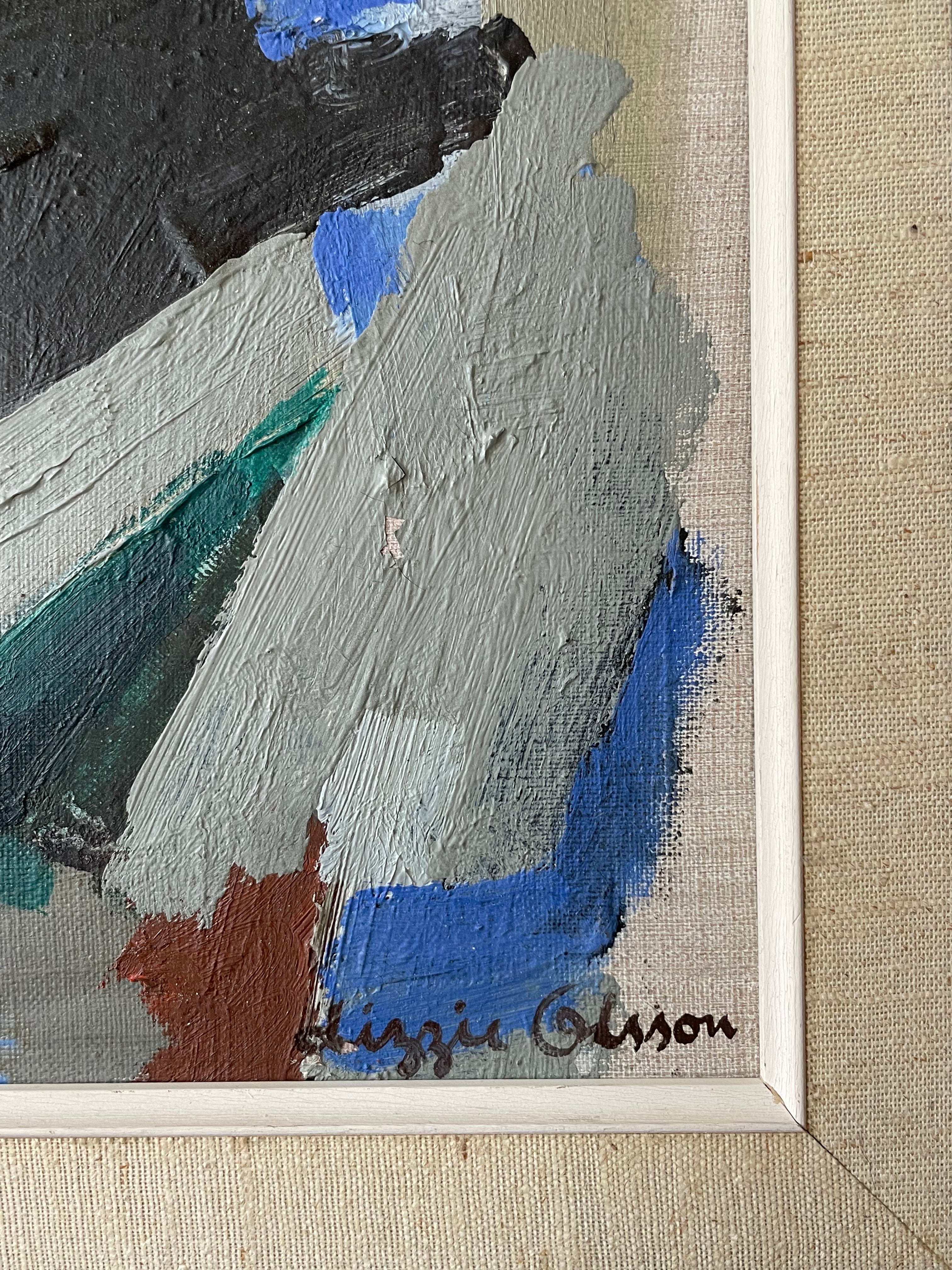 Abstract in Blue