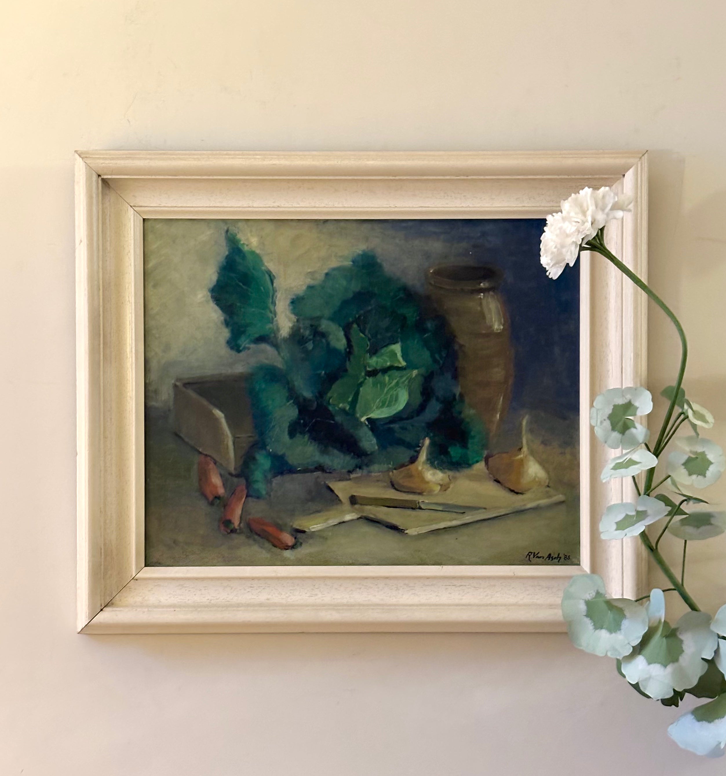 Still Life with Cabbage and Onions