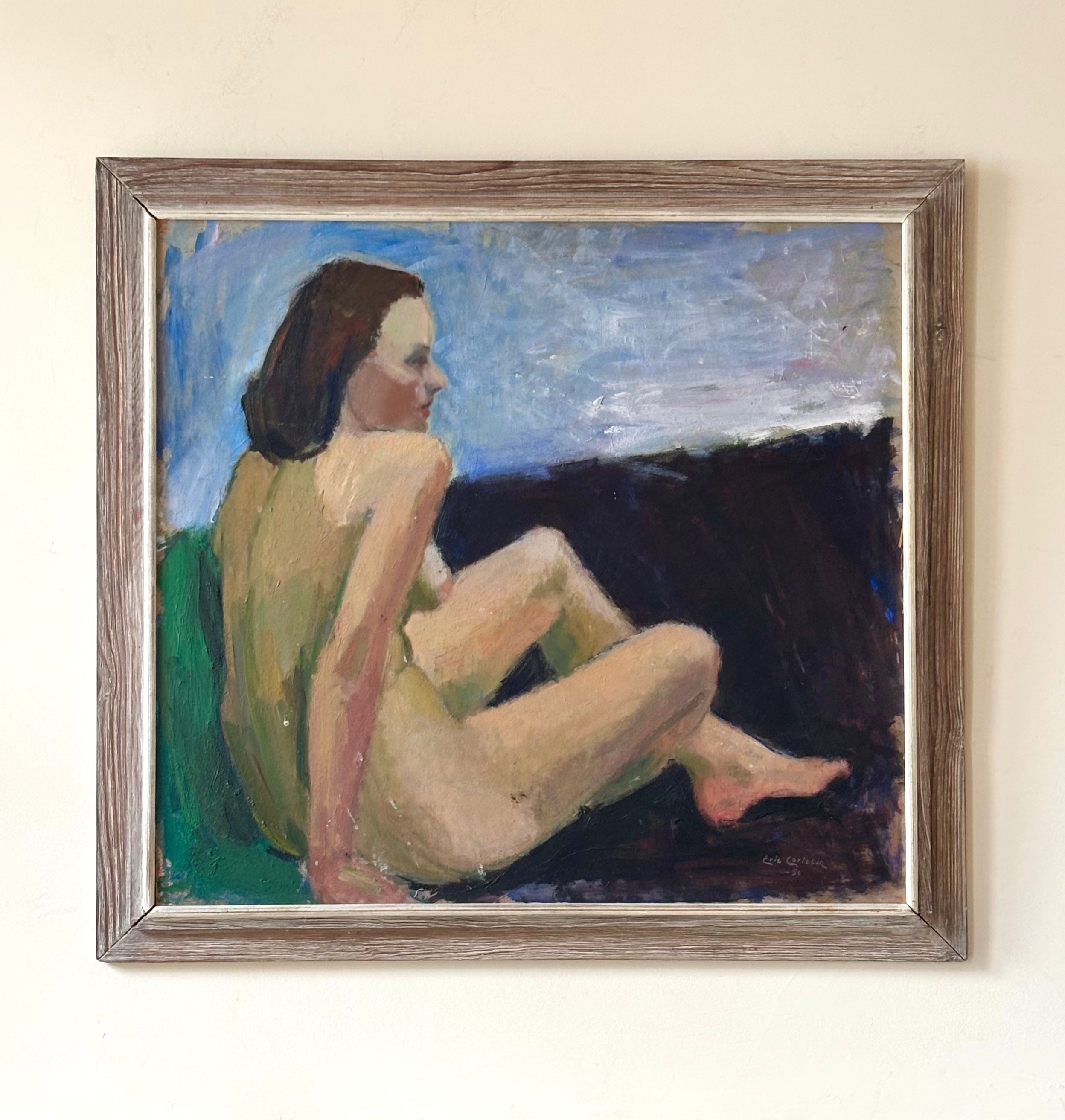 Seated Nude Portrait
