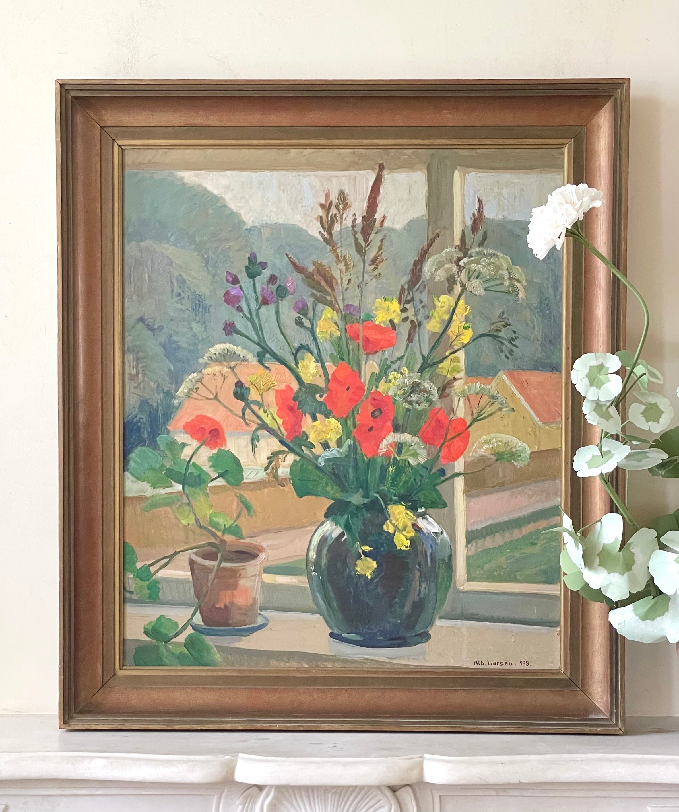 Flowers on the Windowsill