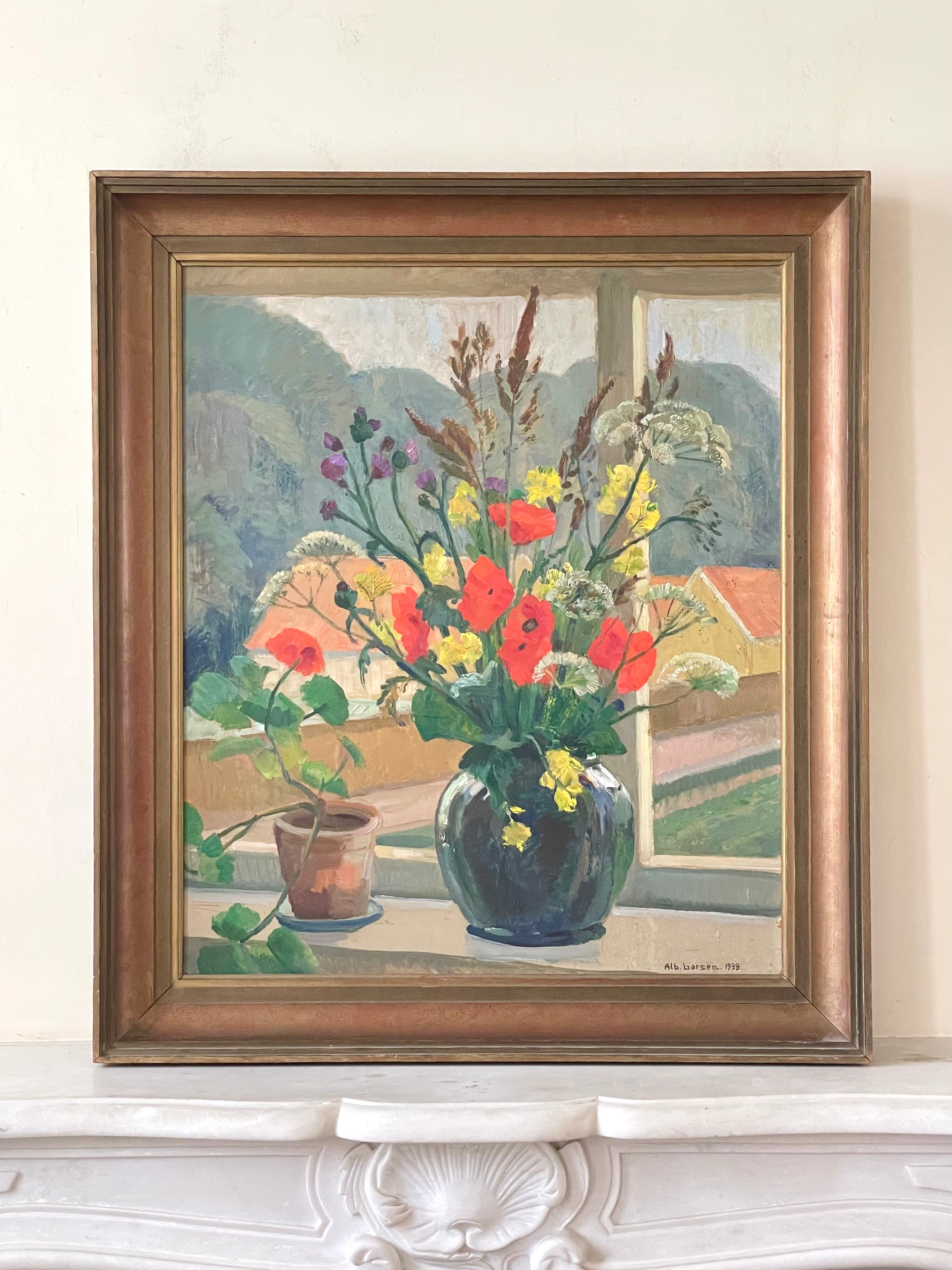 Flowers on the Windowsill