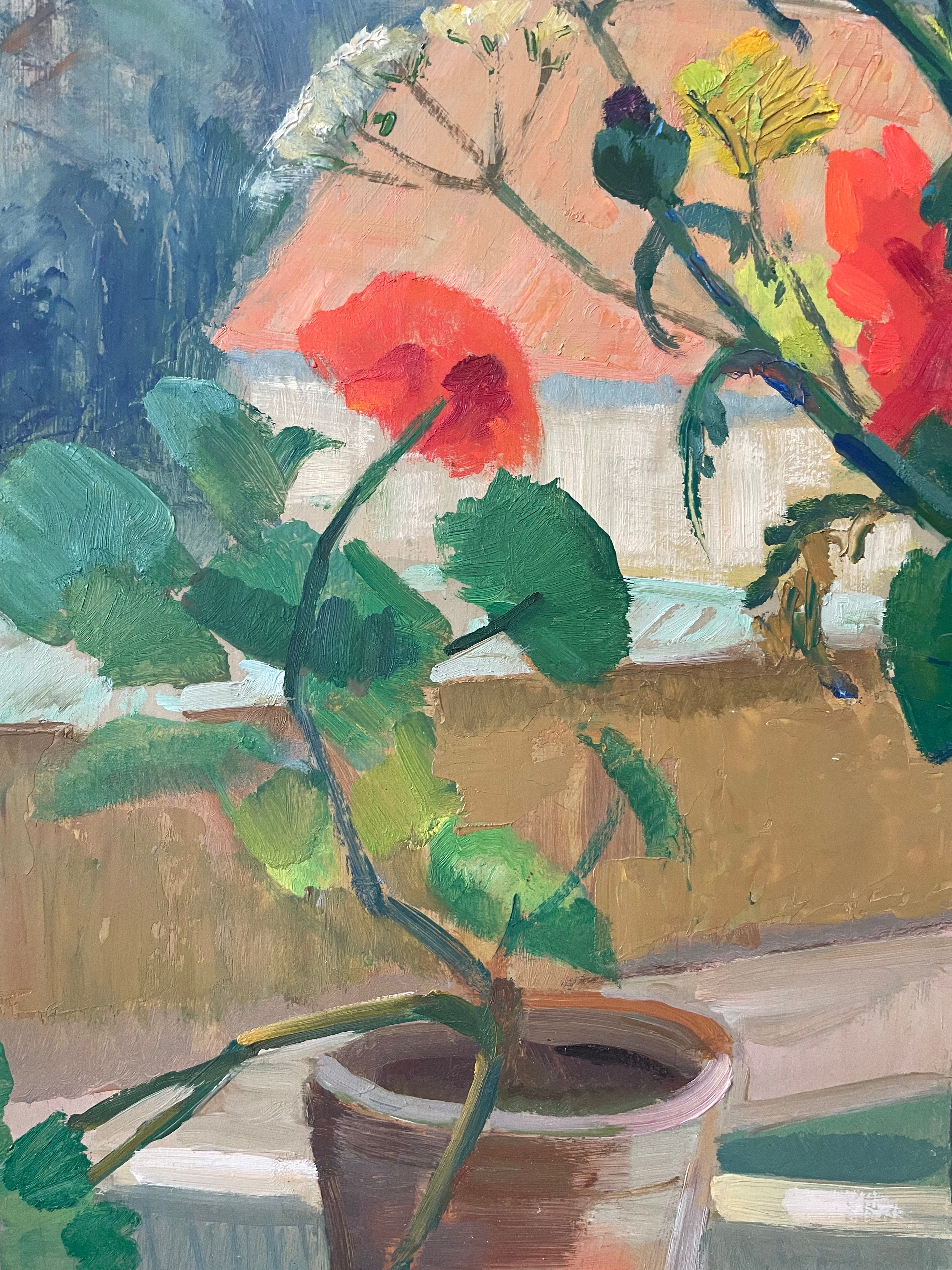 Flowers on the Windowsill