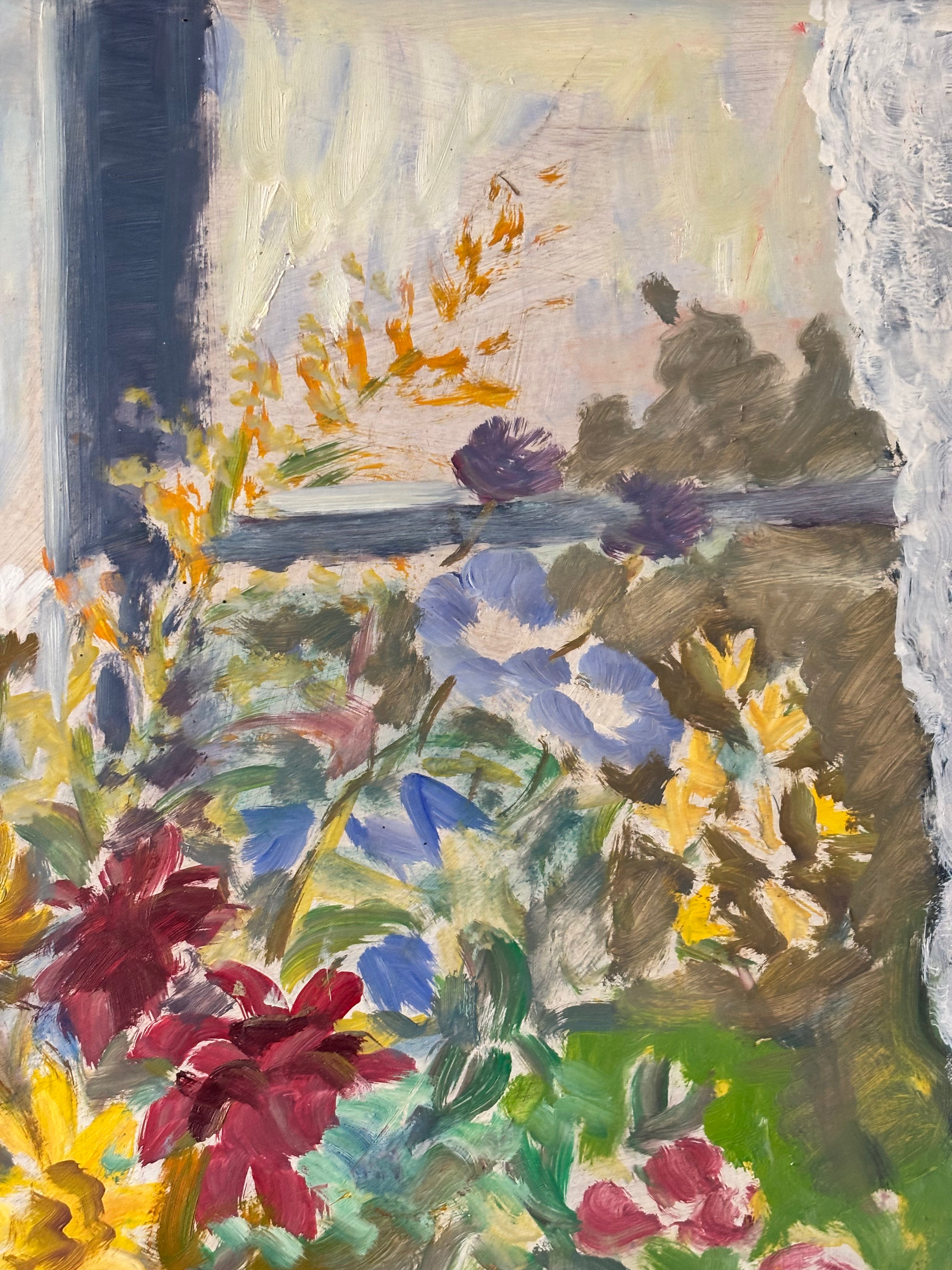 Spring Flowers in the Window