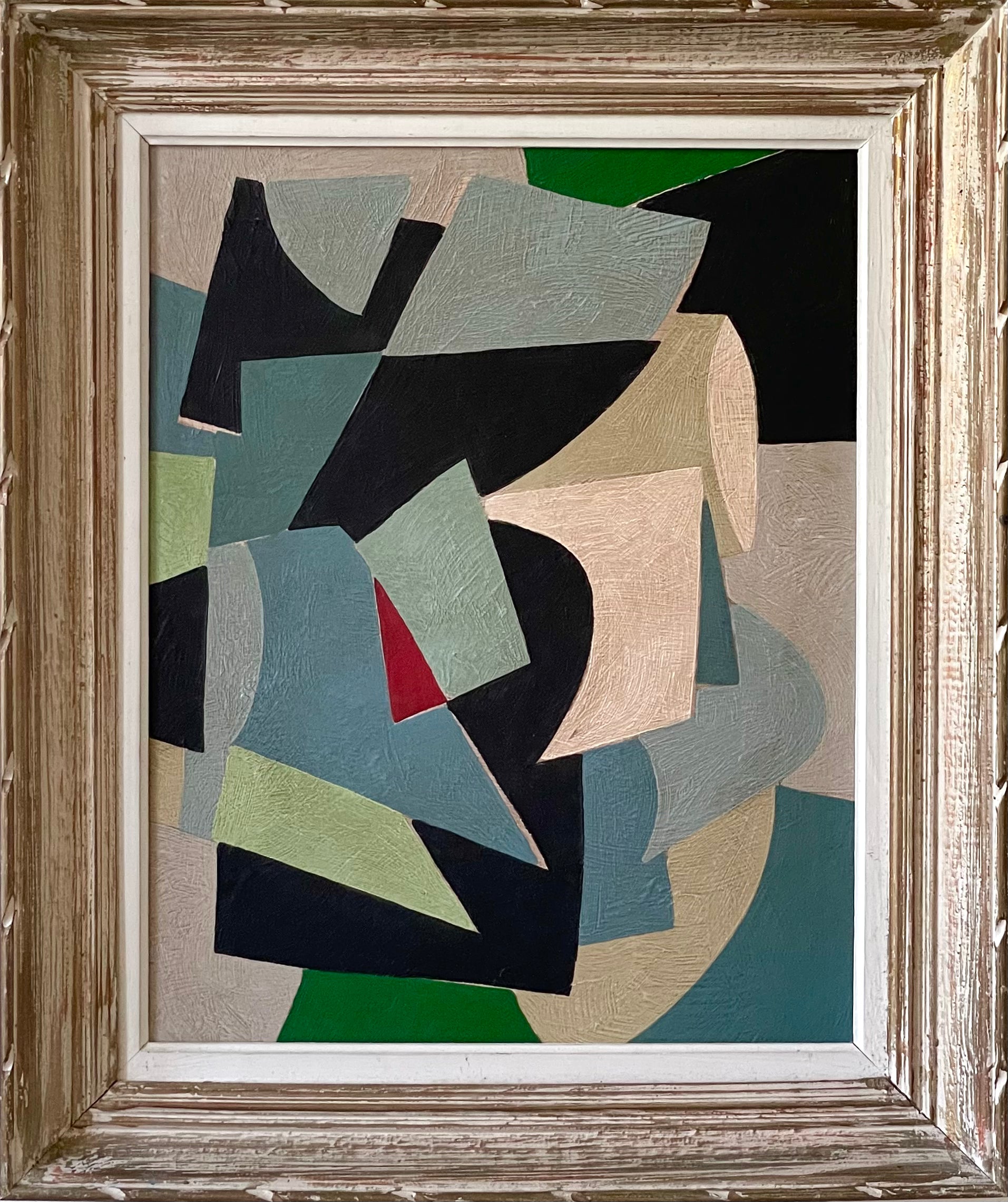 Red Triangle Abstract