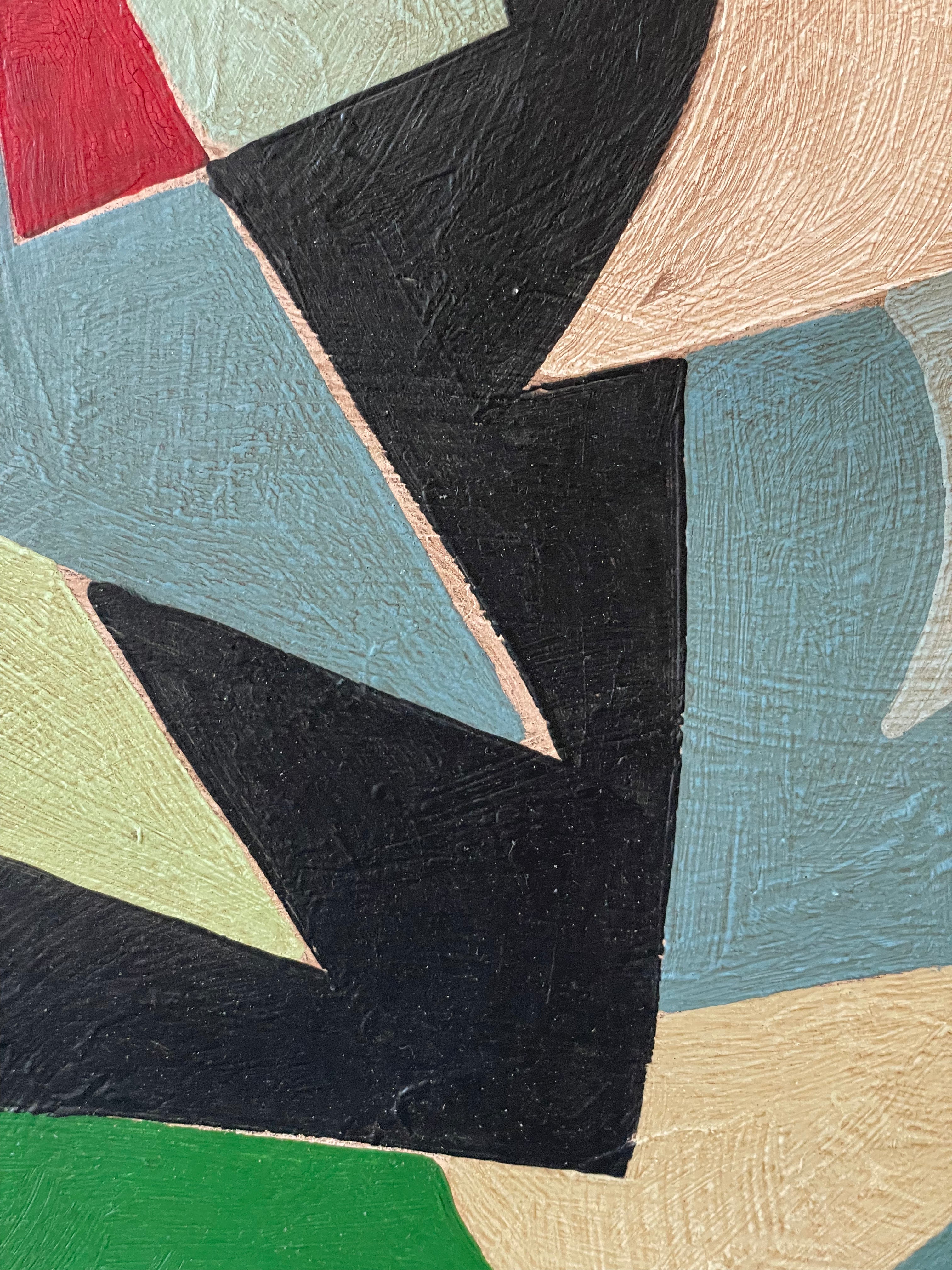 Red Triangle Abstract