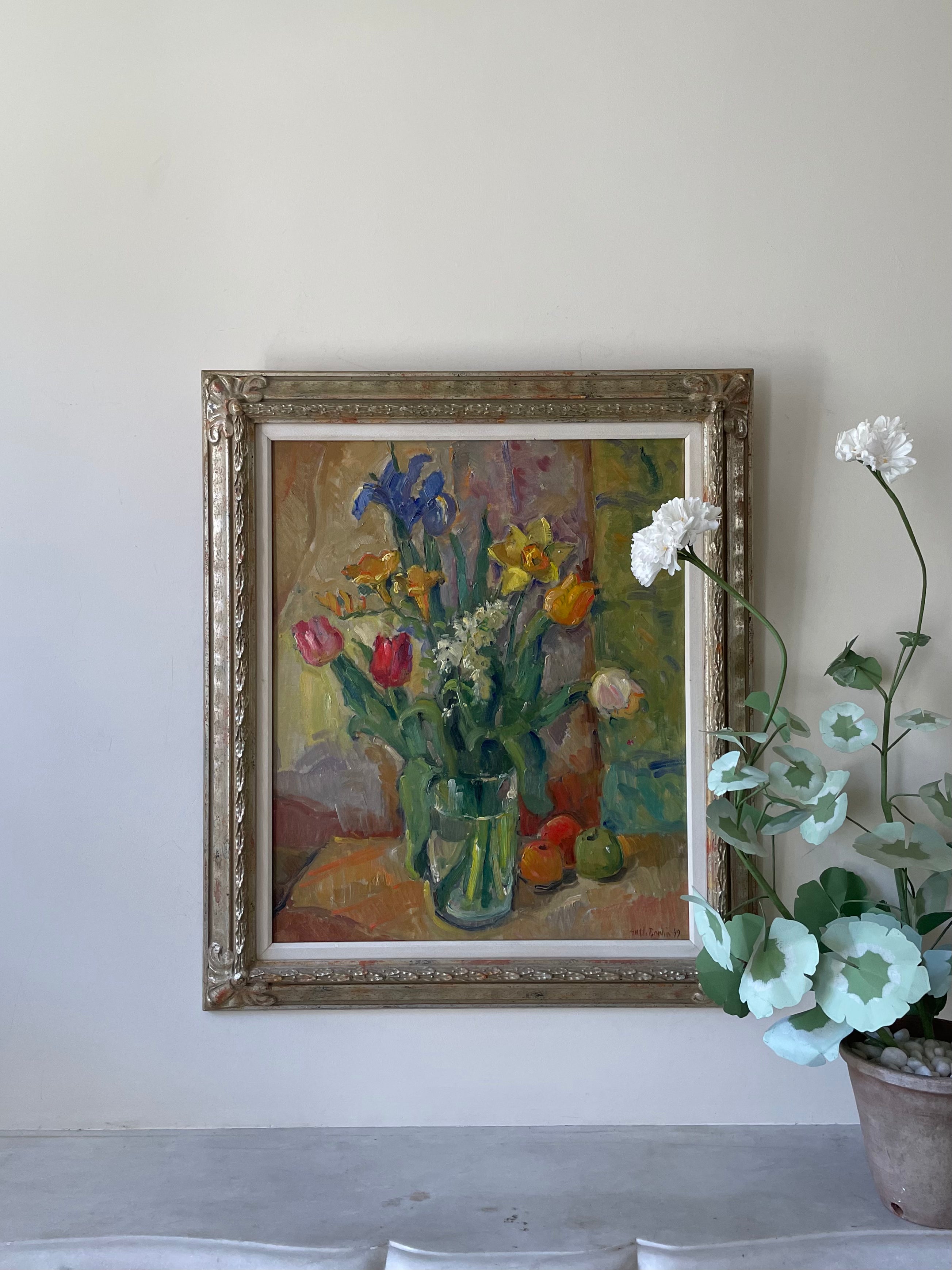 Spring Flowers with Apples