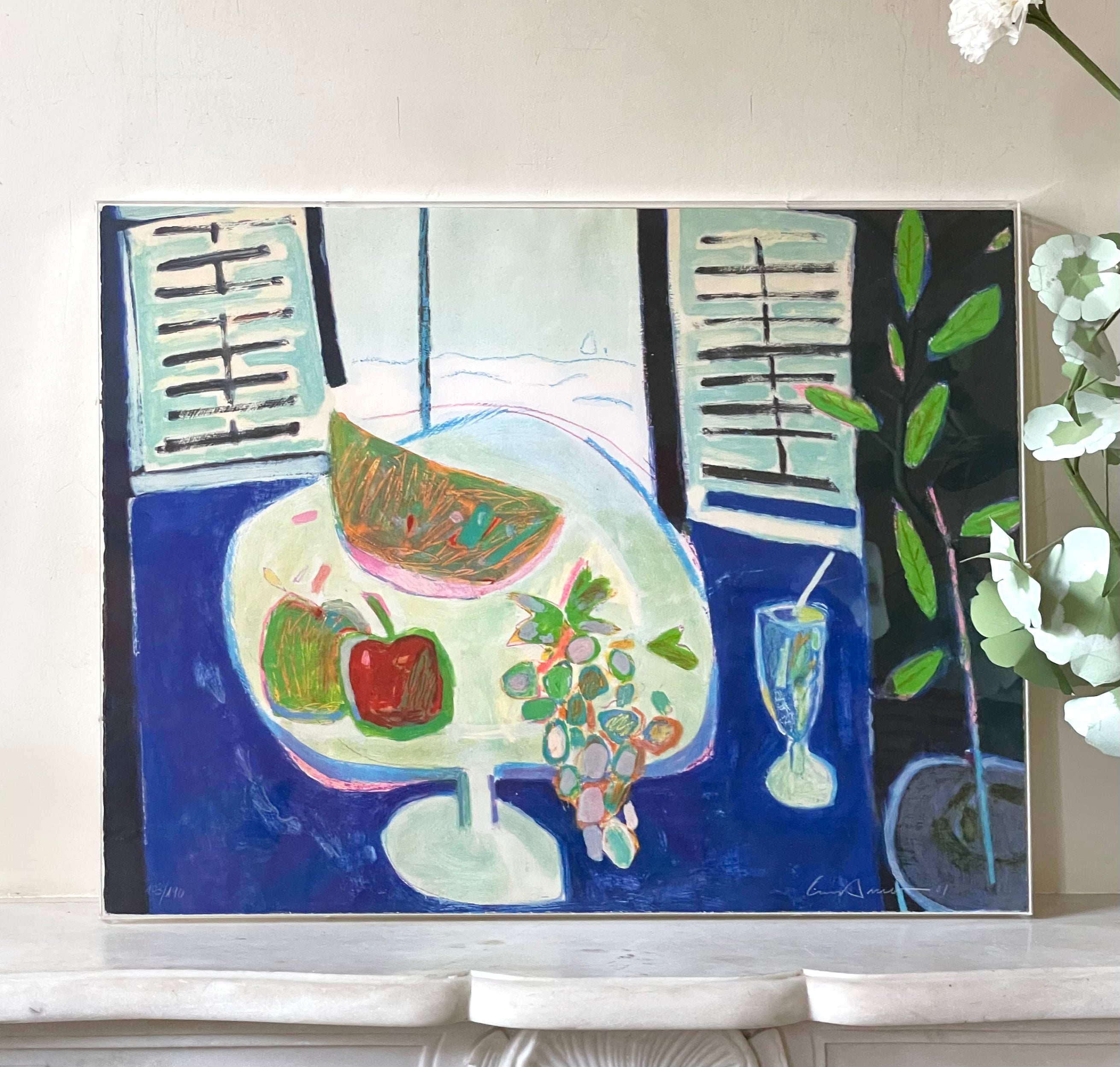 Still Life with Watermelon