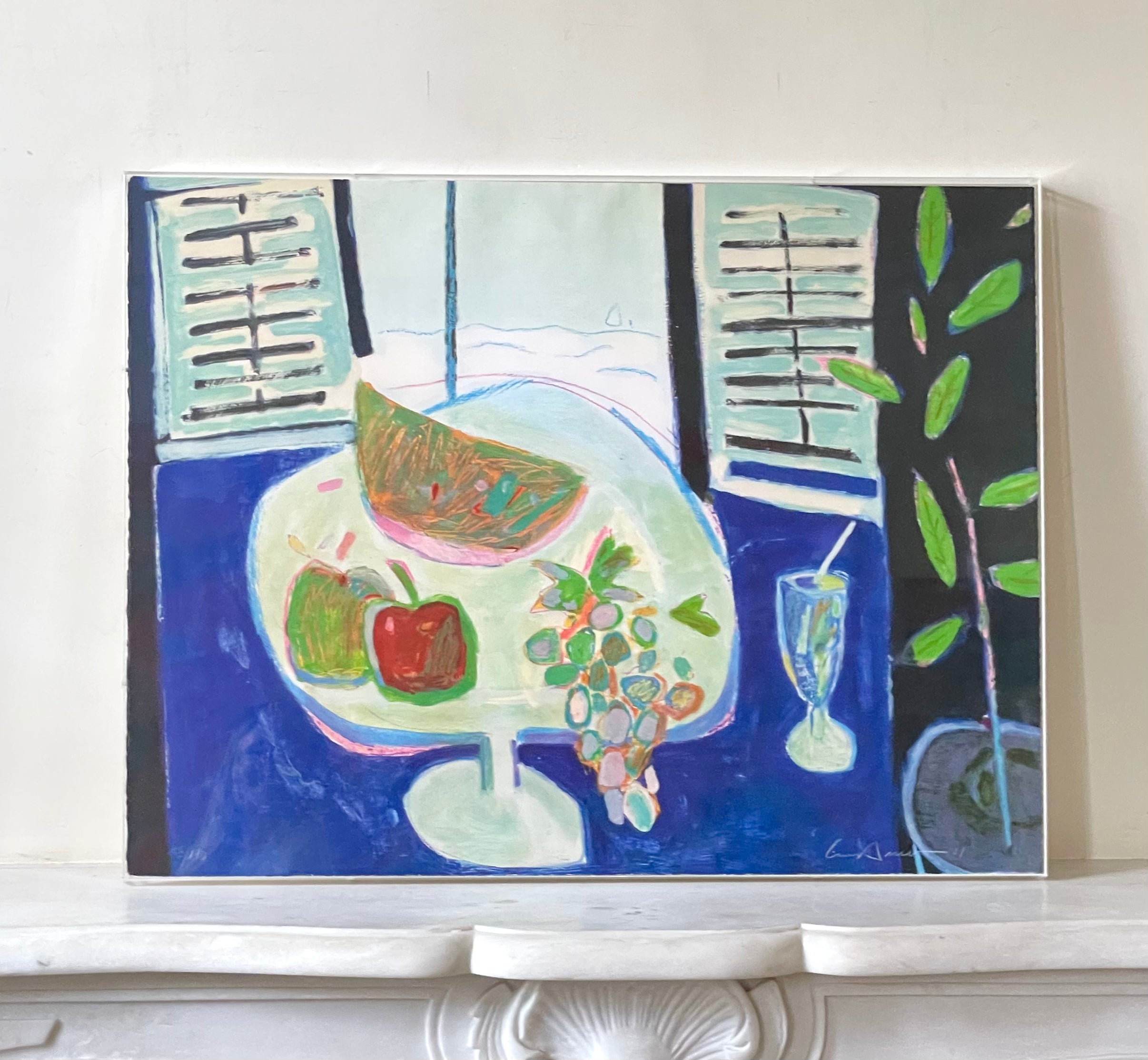 Still Life with Watermelon