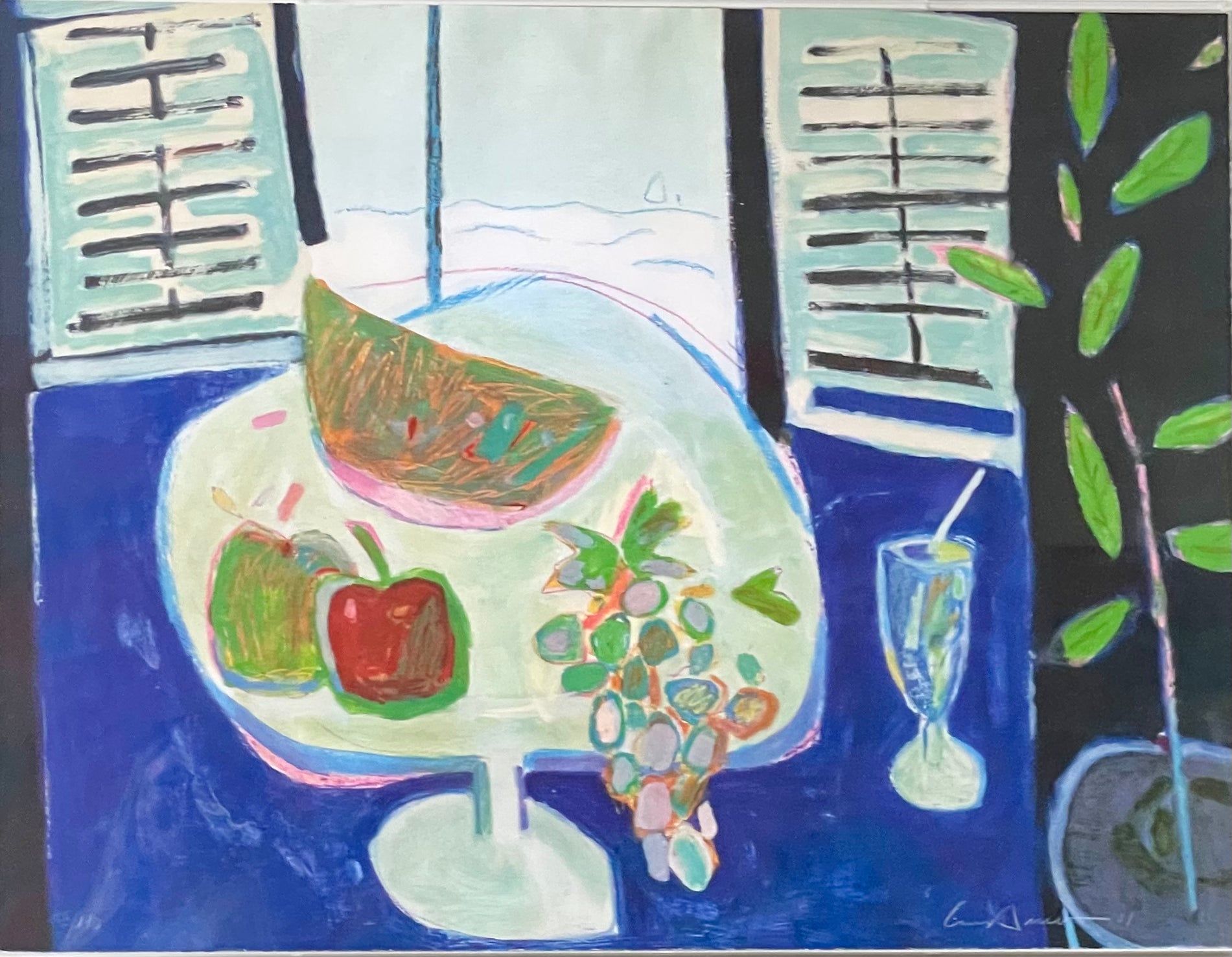 Still Life with Watermelon