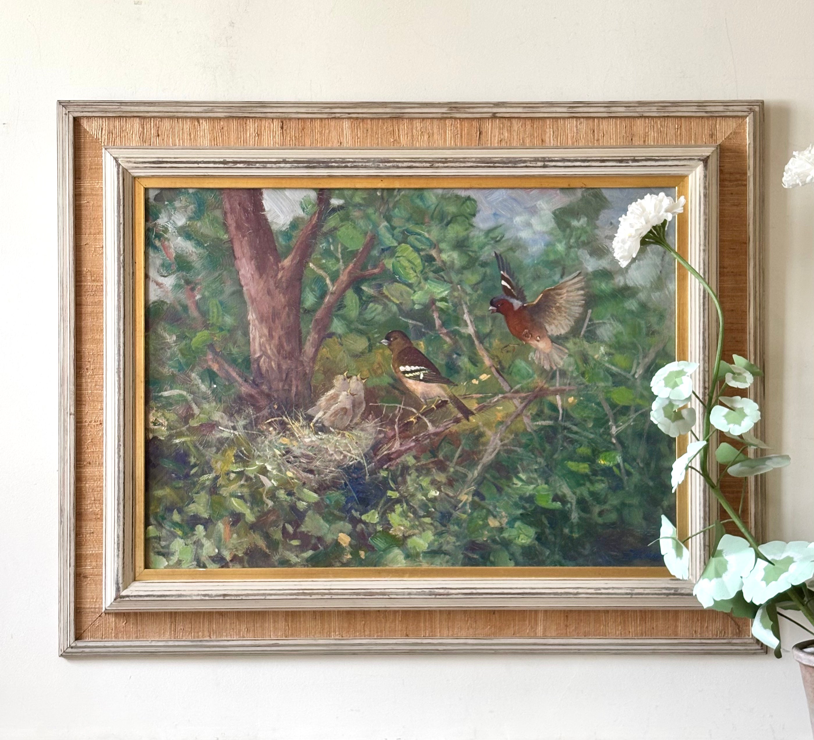 Finches in the Nest