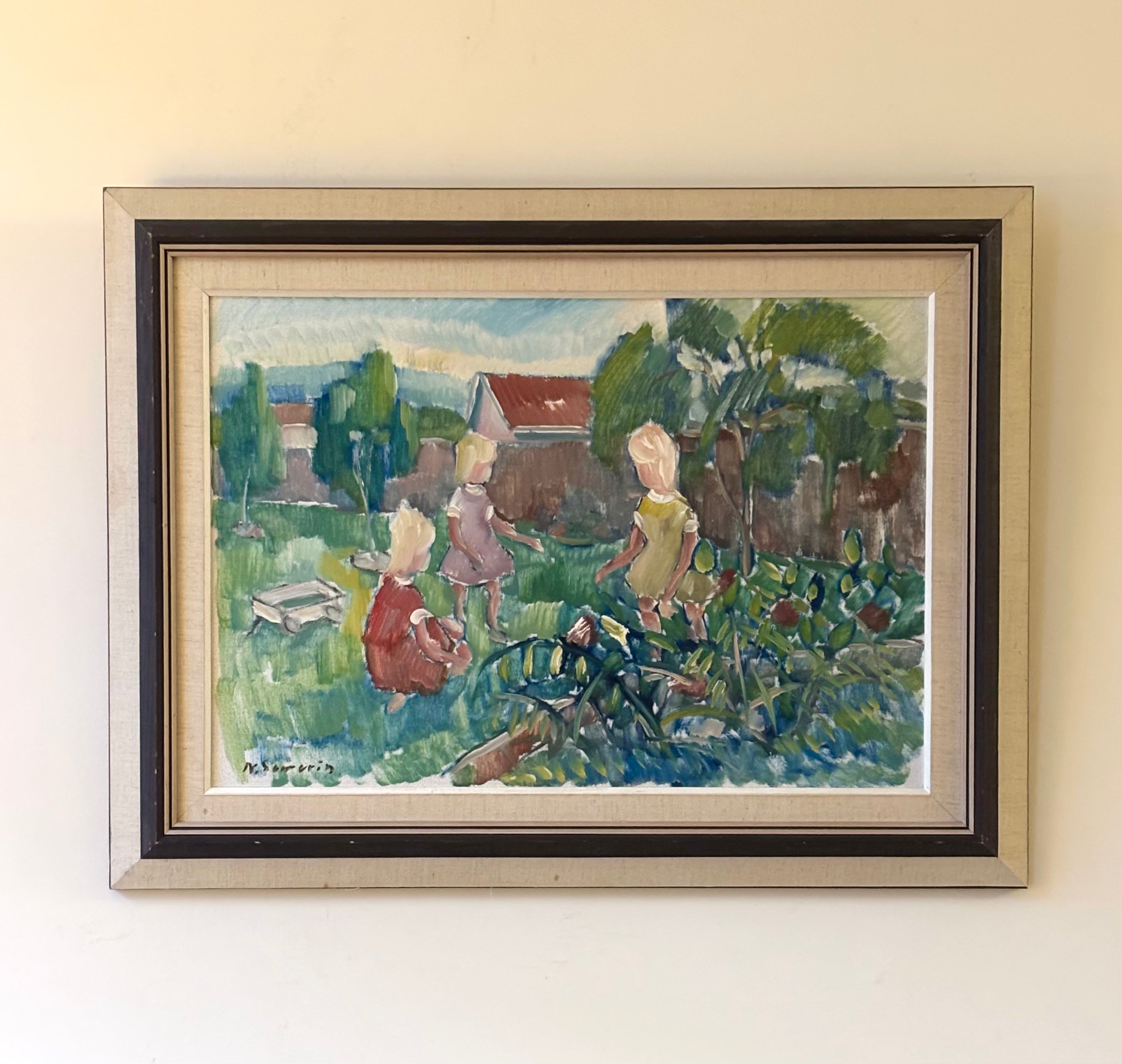 Playing in the Garden