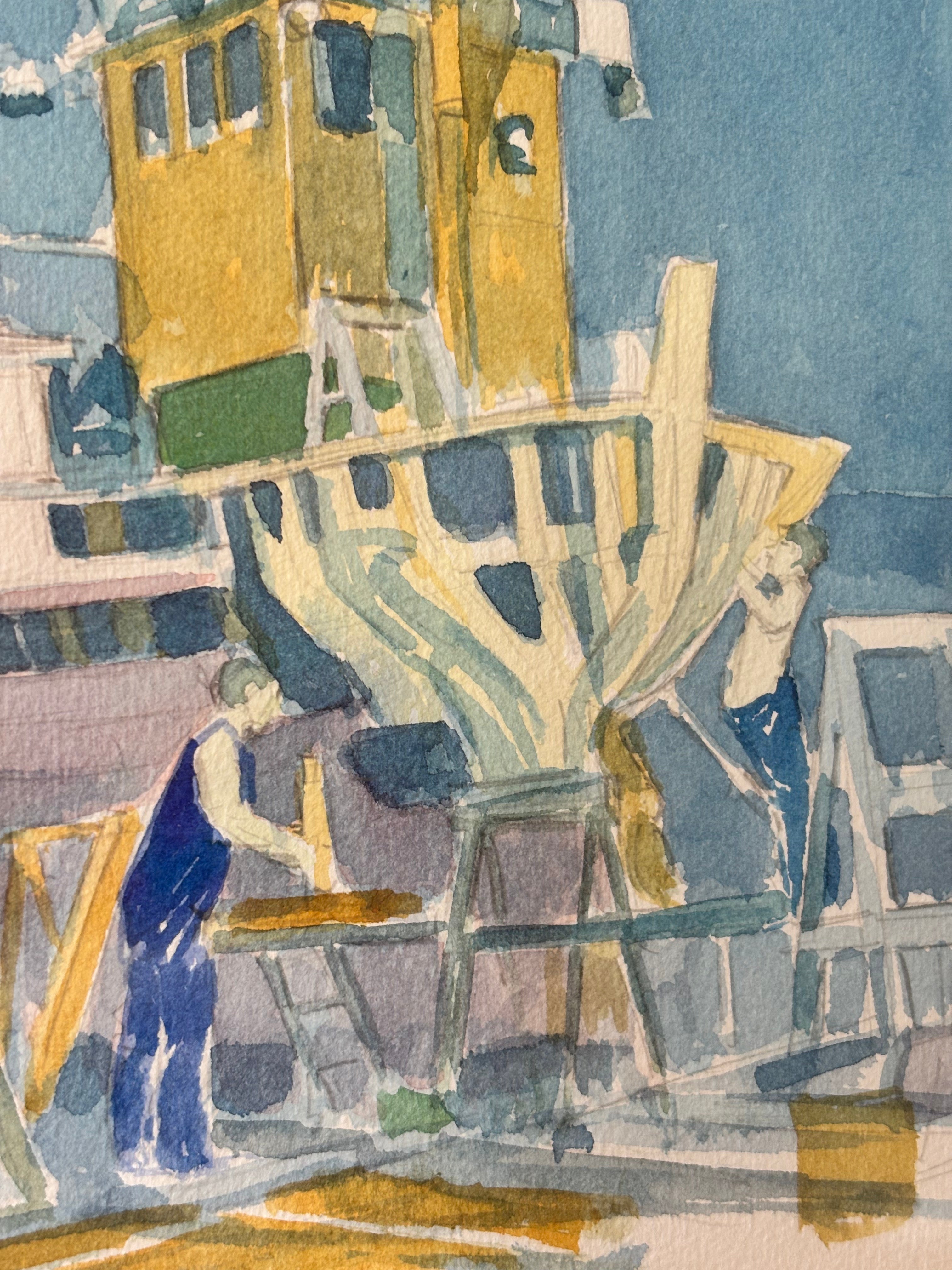 Shipbuilding in the Yard
