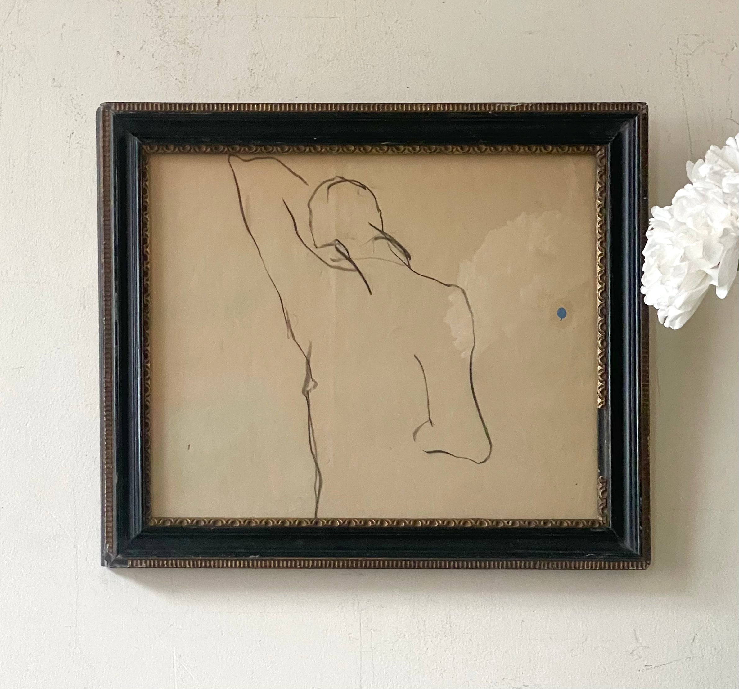 Nude; Arm Raised