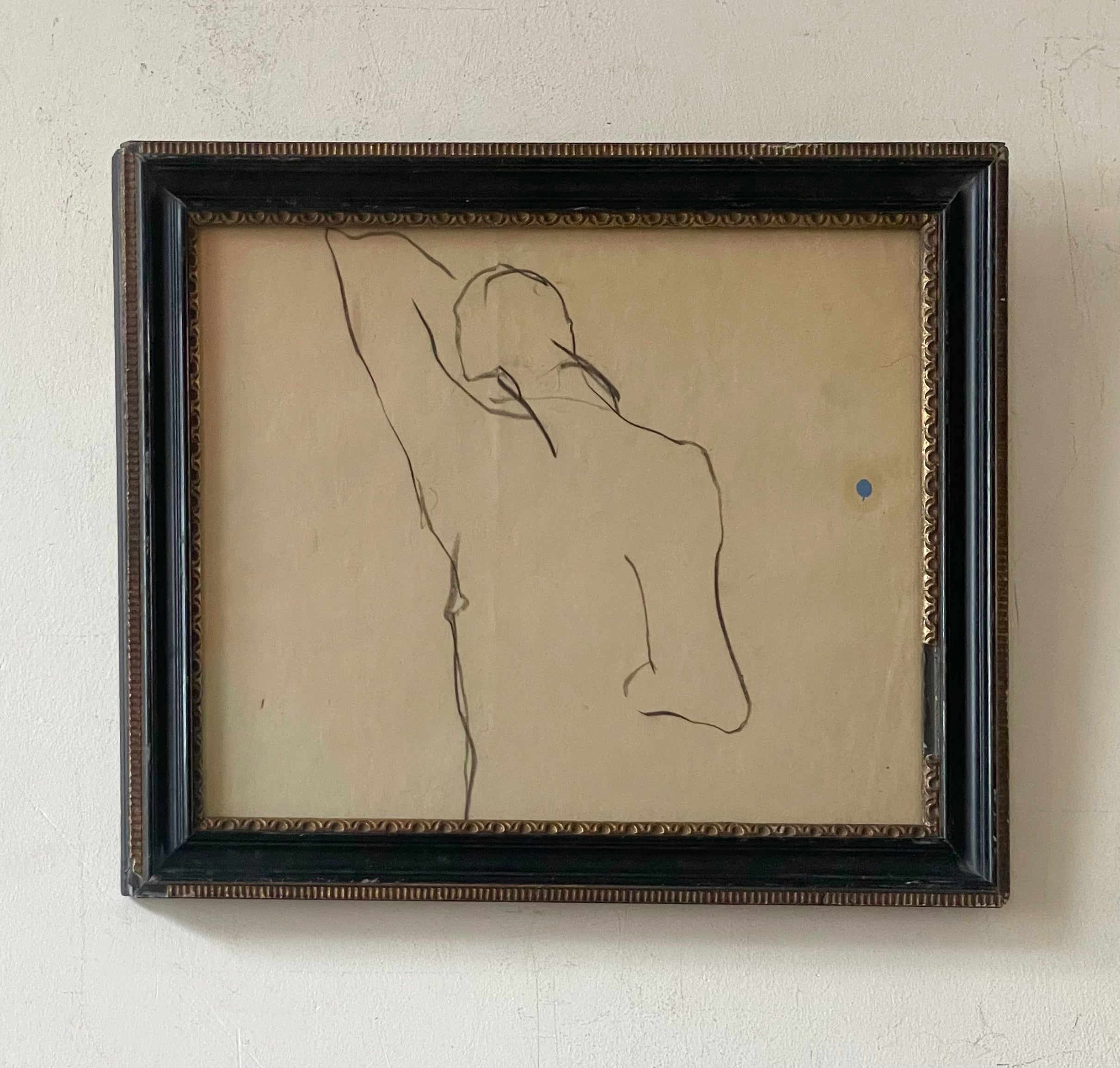 Nude; Arm Raised