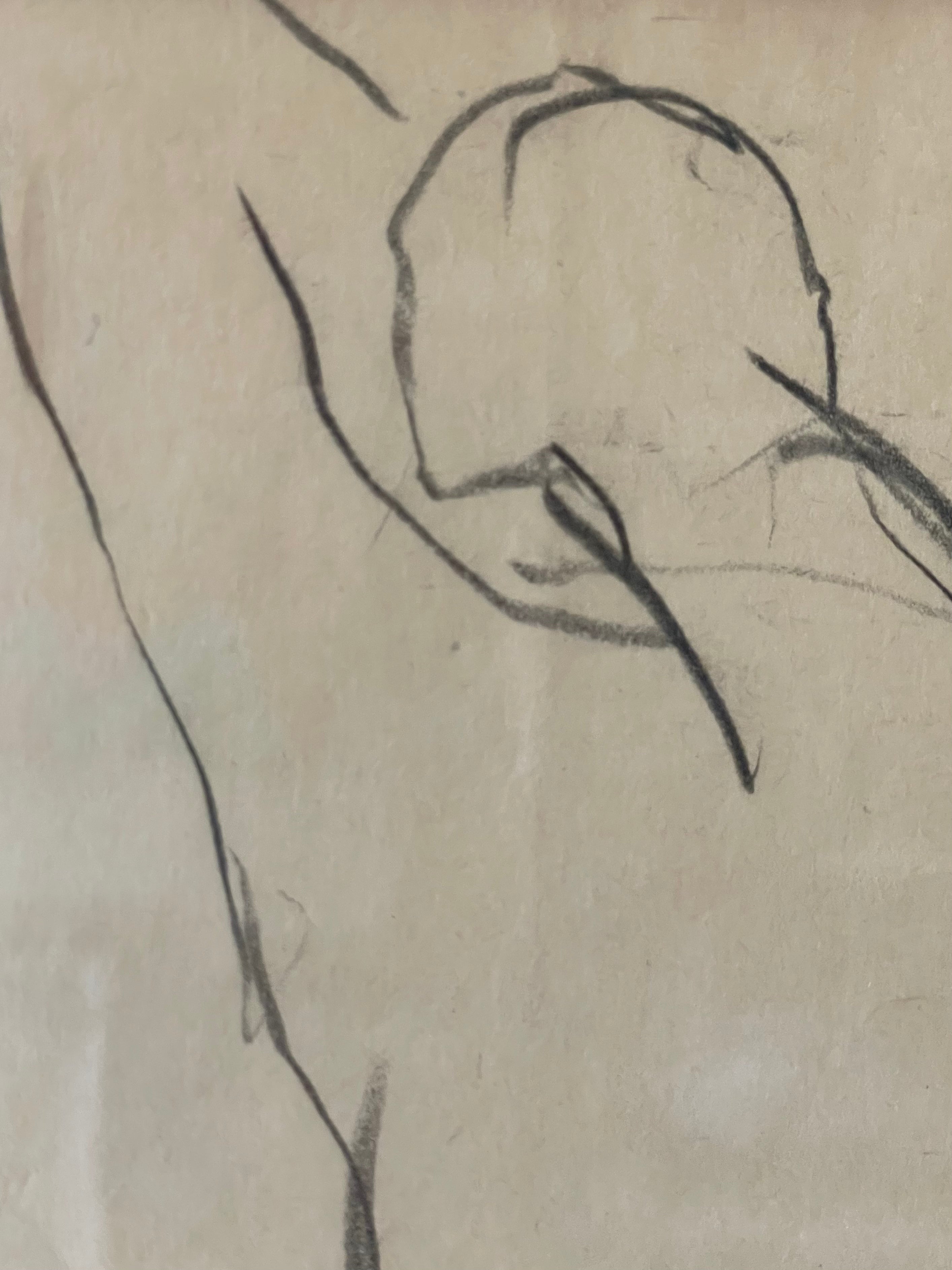 Nude; Arm Raised