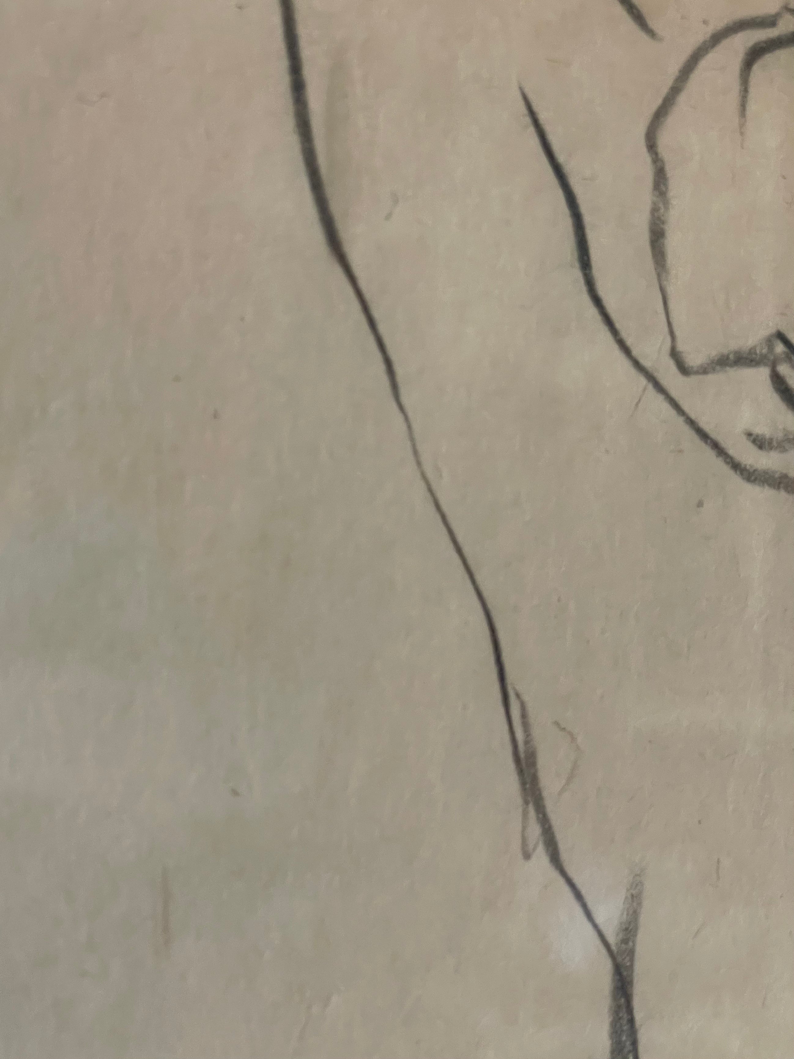 Nude; Arm Raised