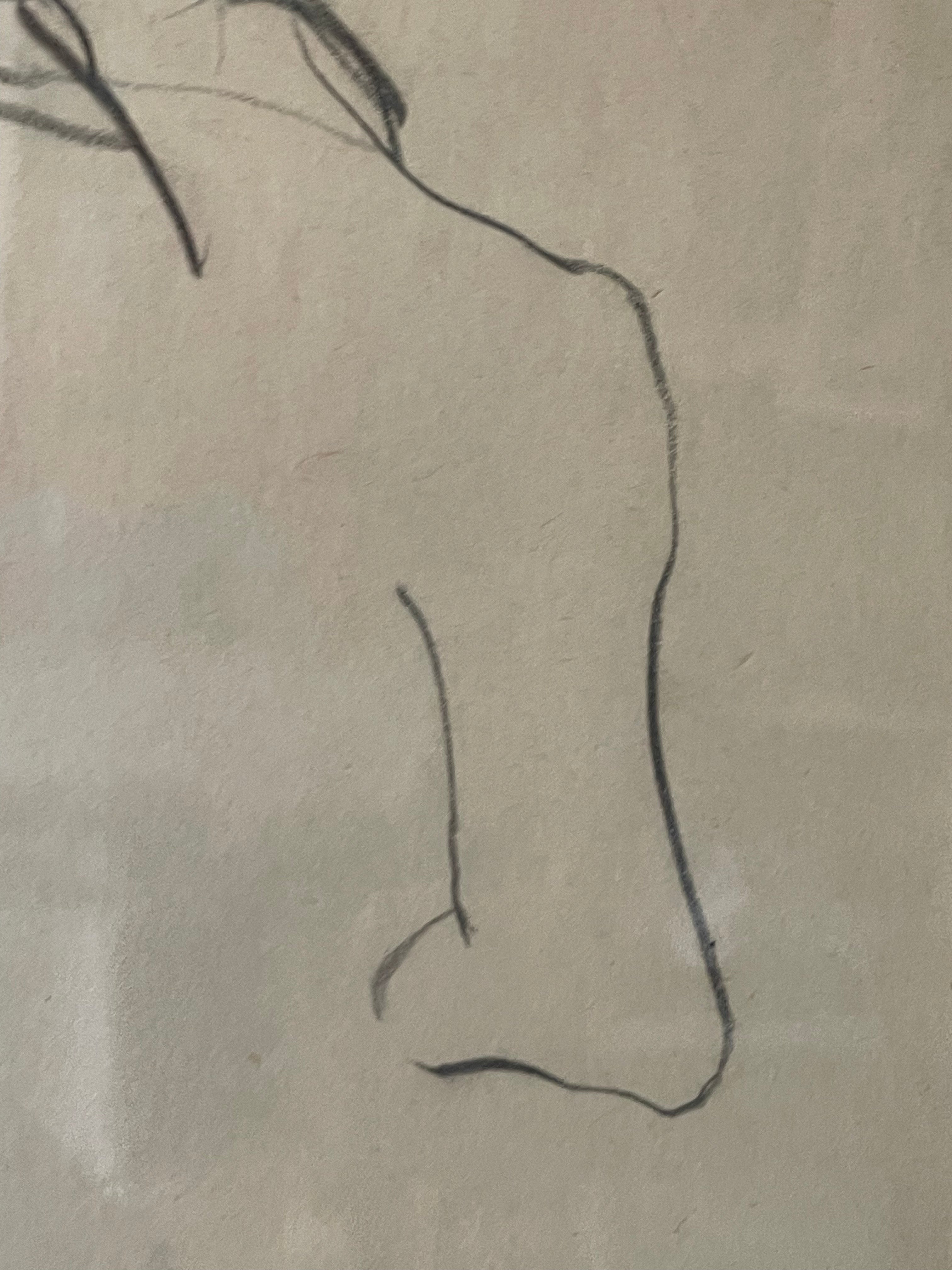 Nude; Arm Raised