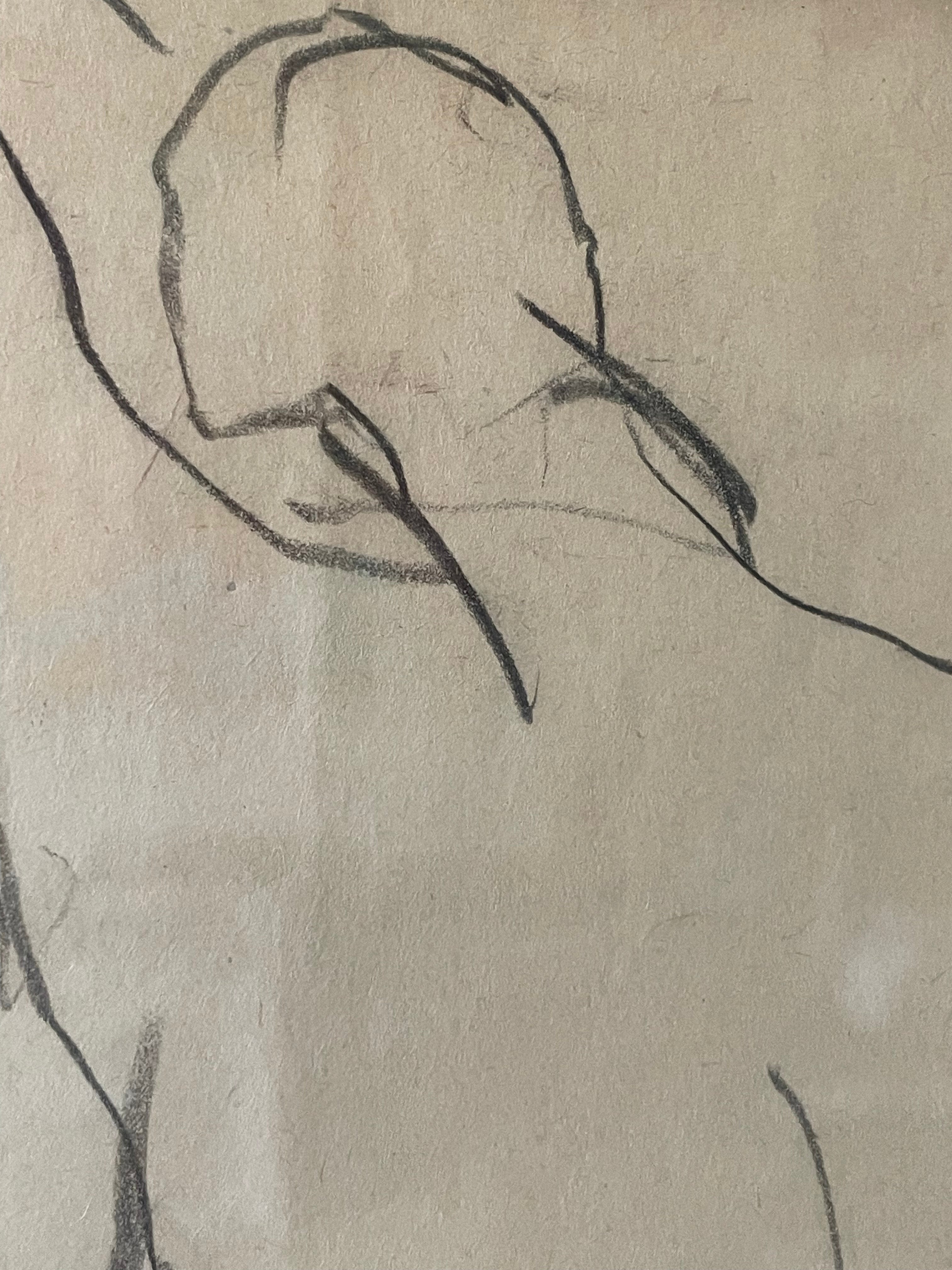 Nude; Arm Raised